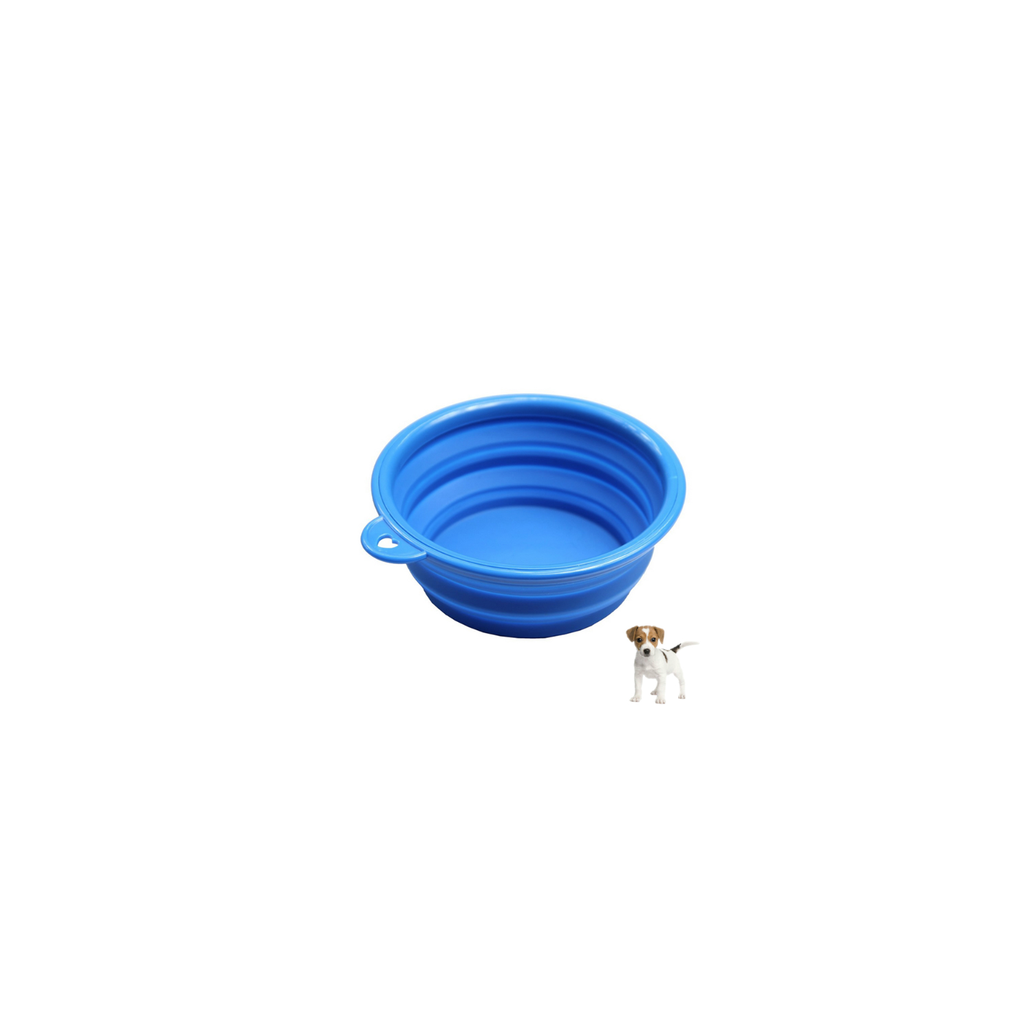 Stimula Lifestyle - All in One Collapsible Dog, Cat, Camping & Pet Bowl Set - Outdoor & Indoor Package of Blue & Red