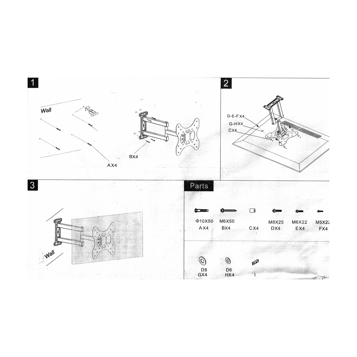 Le meilleur support articulé polyvalent pour téléviseur de 17 à 37 po de ViscoLogic.
