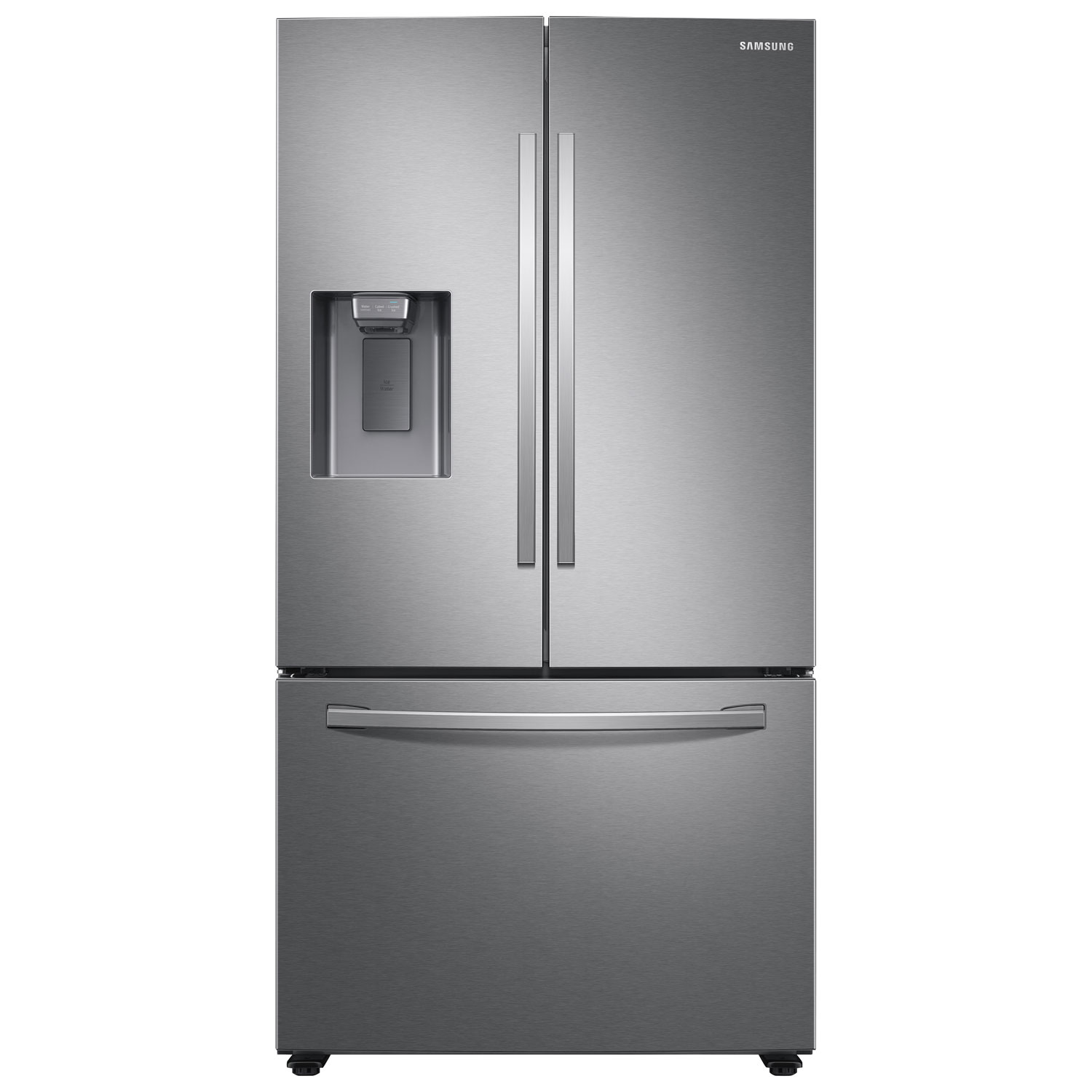 Samsung 36" 27 Cu. Ft. French Door Refrigerator w/ Water & Ice Dispenser (RF27T5201SR/AA) - Stainless Steel