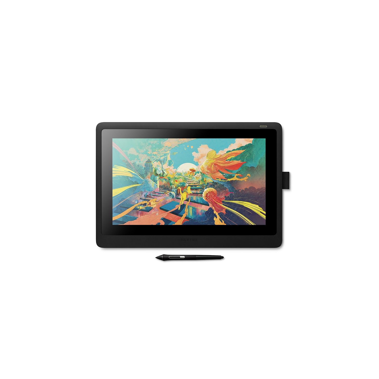 Wacom Cintiq 22 18.7" x 10.5" Graphic Tablet with Stylus - (DTK2260K0A)