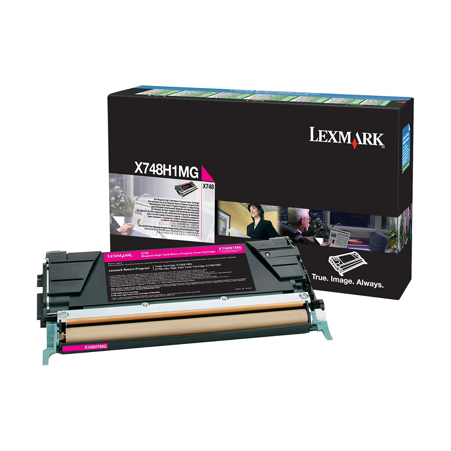 Lexmark X748H1MG Haut rendement, Cartouche d’origine Pour: Lexmark X748de, Lexmark X748dte