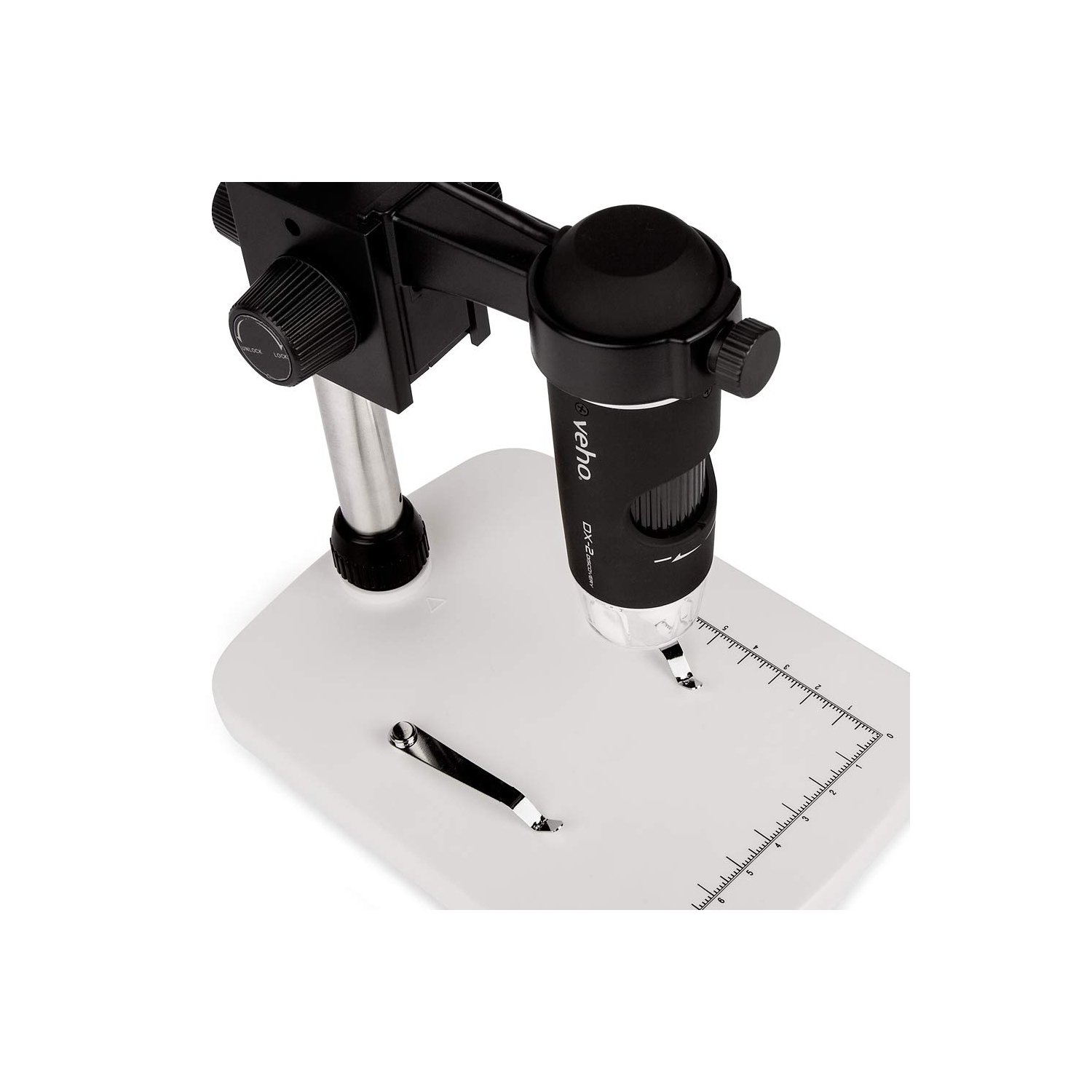 Veho DX-2 USB 5MP Microscope - Black