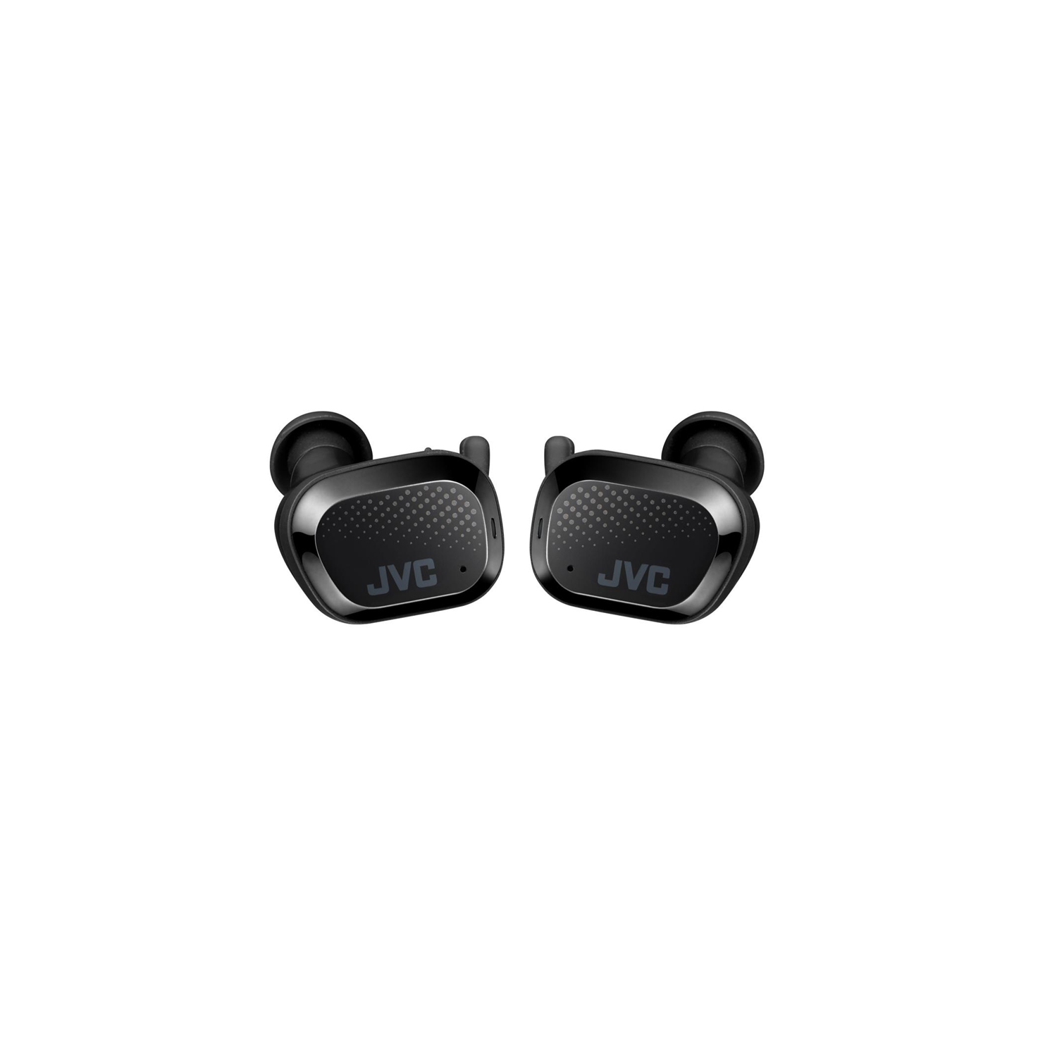 JVC Truly Wireless Earbuds Headphones, Bluetooth 5.0, Water  Resistance(Ipx5), Long Battery Life (4+10 Hours), Secure and Comfort Fit  with Memory Foam Earpieces - HAA10TB (Black) : : Electronics