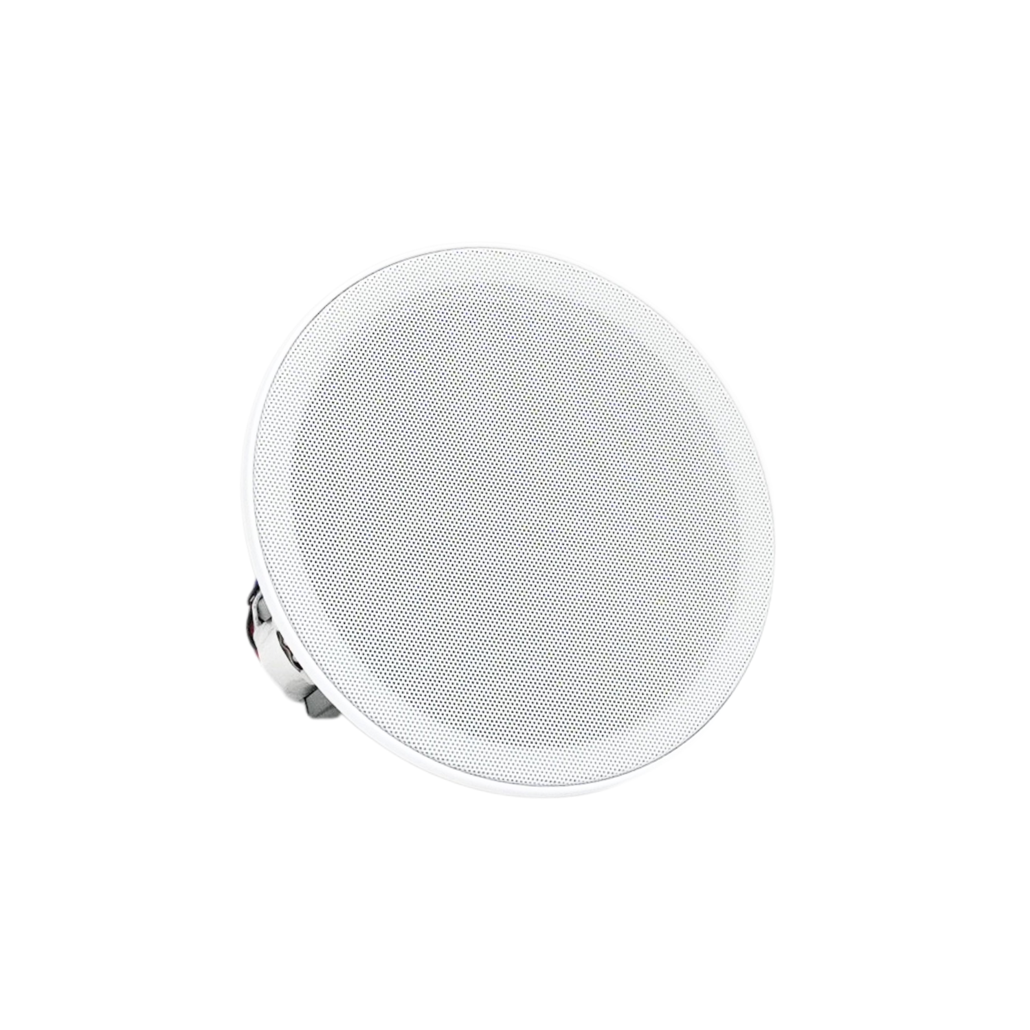 6" 70V Trim-less Commercial In-Ceiling Speakers Package with Spring Clamp Installation for Background Music System