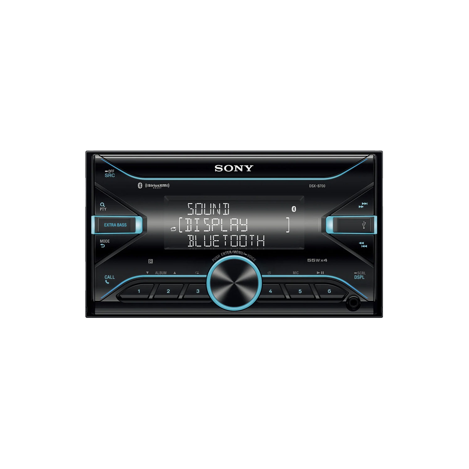 Sony DSX-B700 Double DIN In-Dash Bluetooth Digital Media Car Stereo Receiver (Does Not Play CDs)