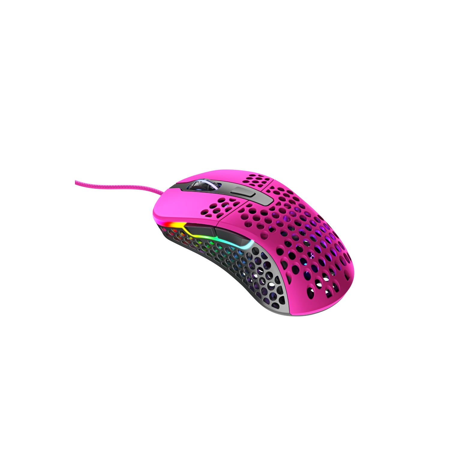 Xtrfy M4 RGB Lightweight Gaming Mouse - Pink