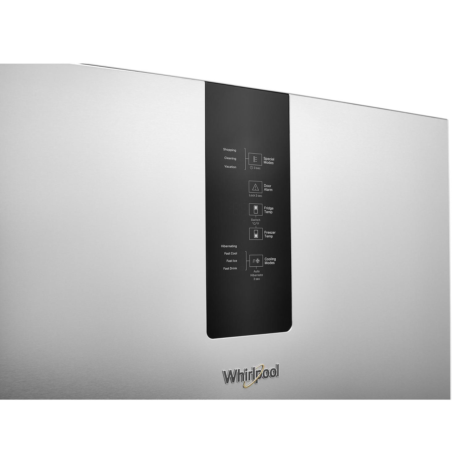 Whirlpool 24" 12.7 Cu. Ft. Bottom Freezer Refrigerator - Stainless Steel