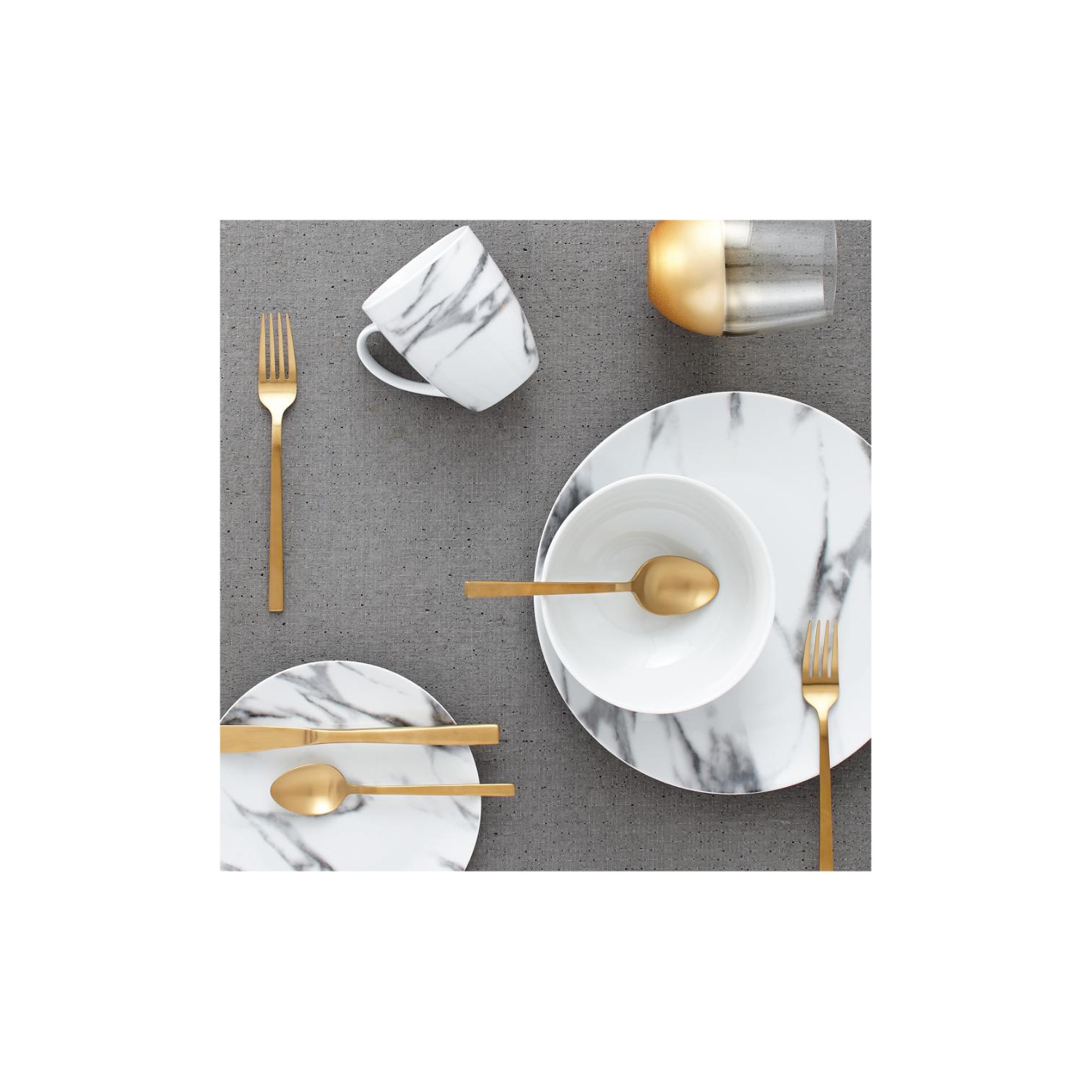 Ensemble À Diner 16Pc Marbre