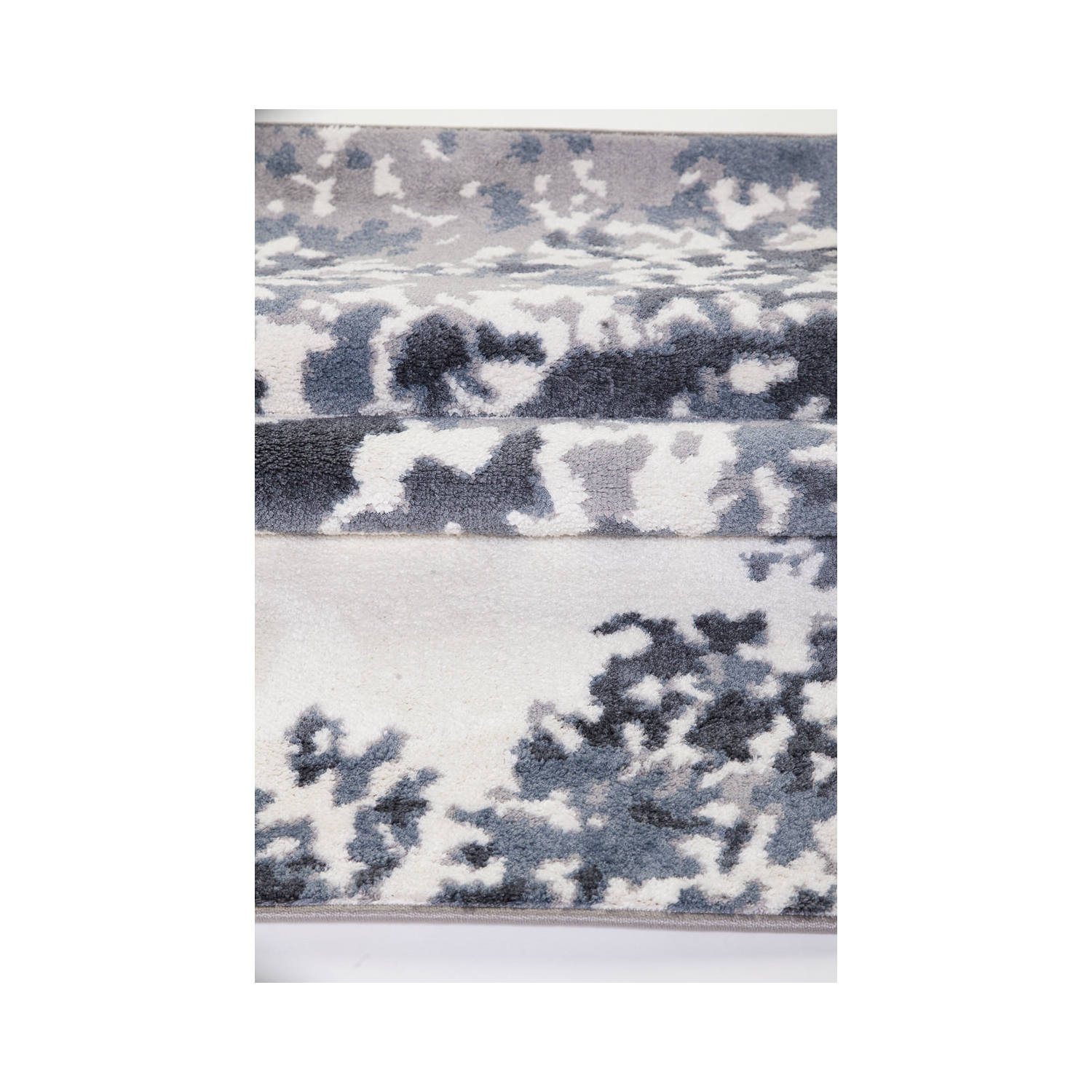 Ladole Rugs Oshawa Beautiful European Area Rug Carpet in White Grey, 5x7