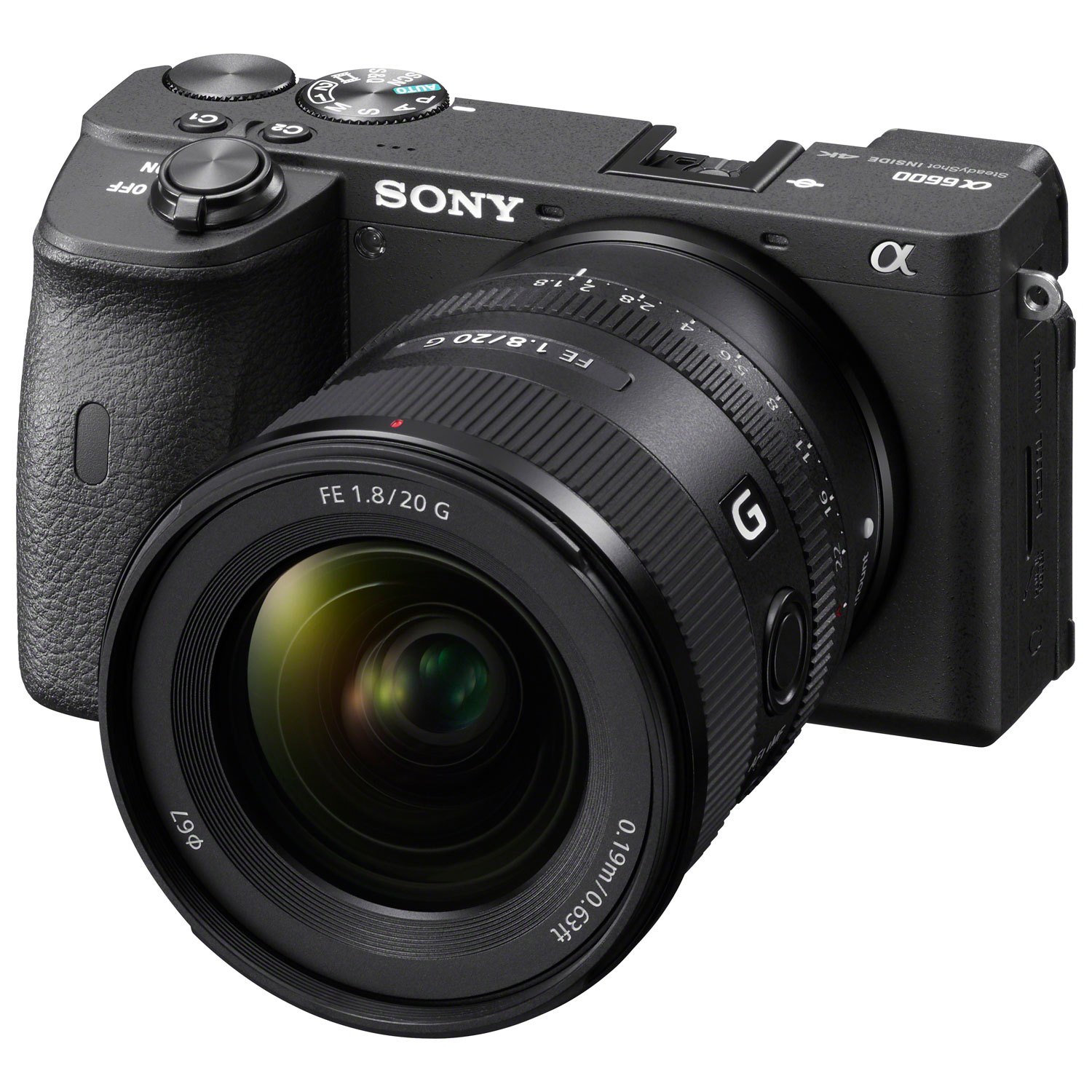 Sony E-Mount Full-Frame FE 20mm f/1.8 Vlogger Ultra Wide Angle