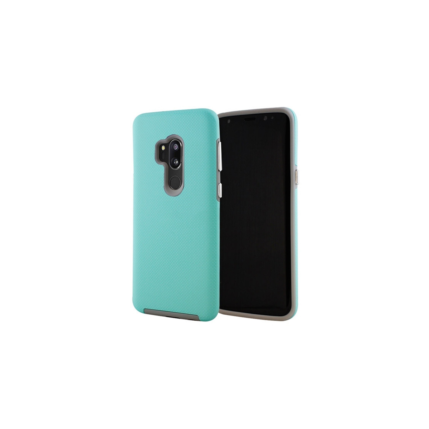 【CSmart】 Slim Fitted Hybrid Hard PC Shell Shockproof Scratch Resistant Case Cover for LG G7 ThinQ / G7 One, Mint