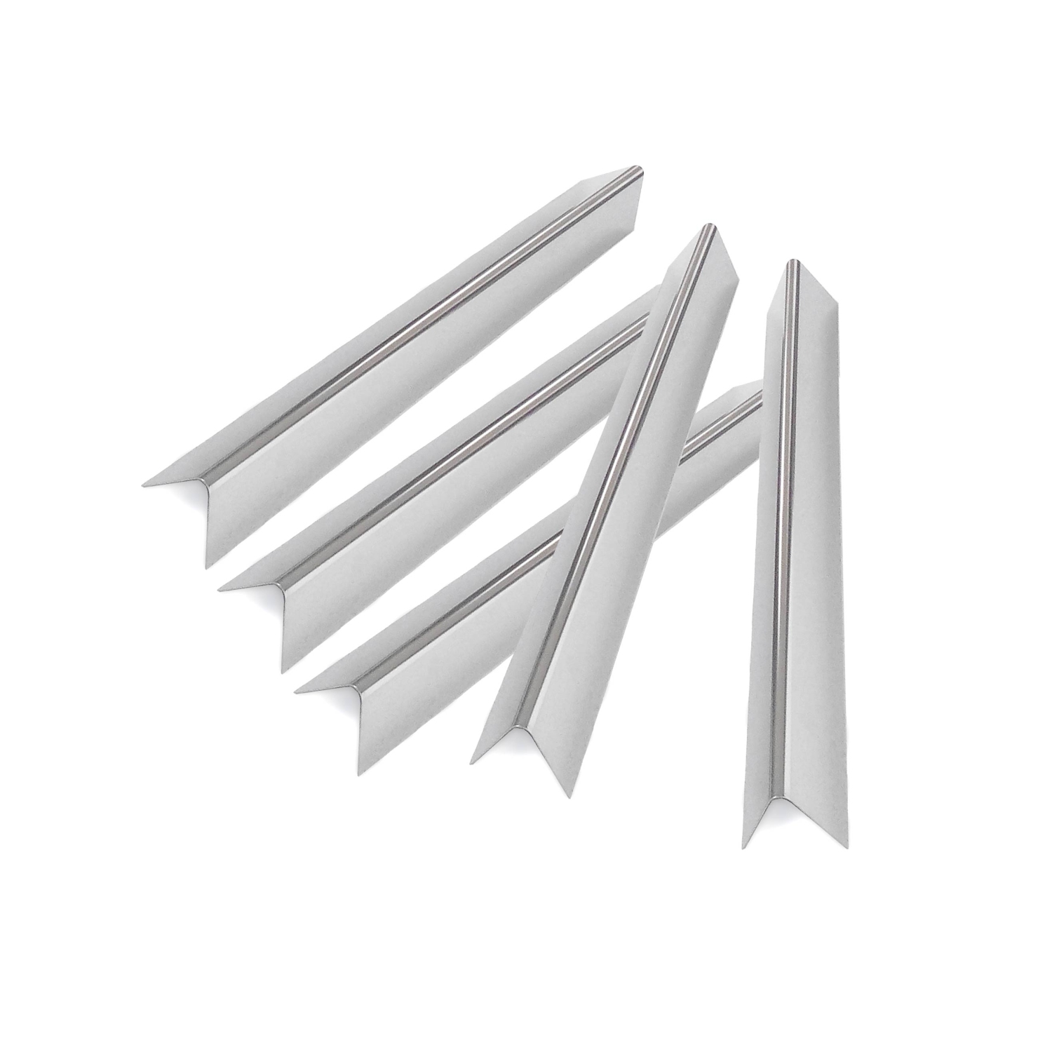 Replacement Heat Plate For Select Weber 2271398, 2241398, 6711301, 4411001, 4511001, 651701, 6811411 Gas Models, Set of 5