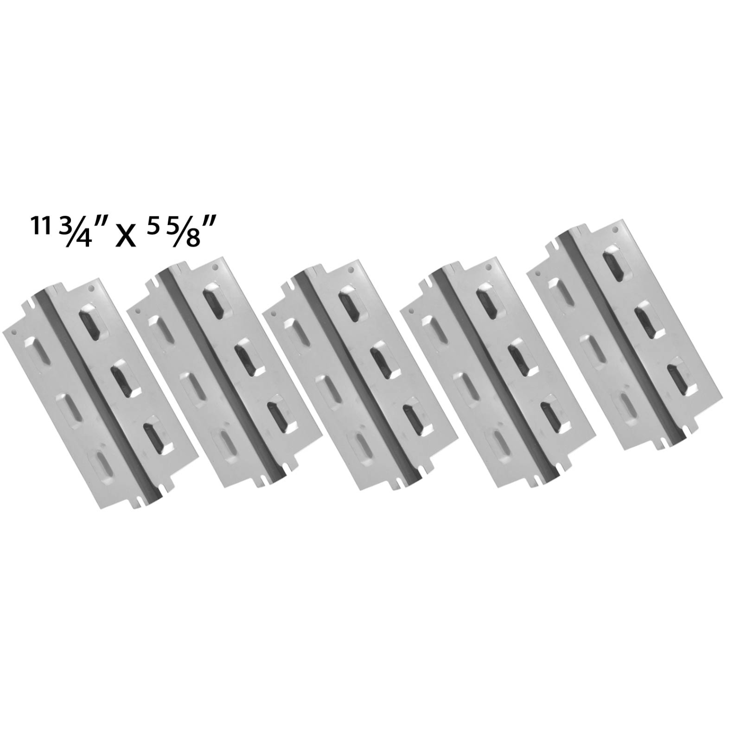 Heat Shield pour Charbroil 463461007, 463461206, 463461406, 463462606, Thermos & Uberhaus 780-0001A modèles-5PK