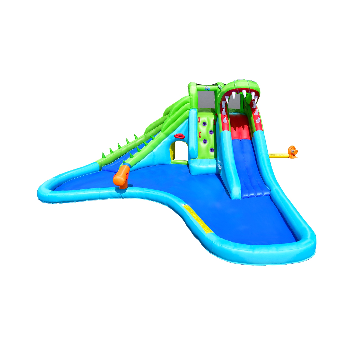 Aire de jeu aquatique gonflable Costway – Crocodile