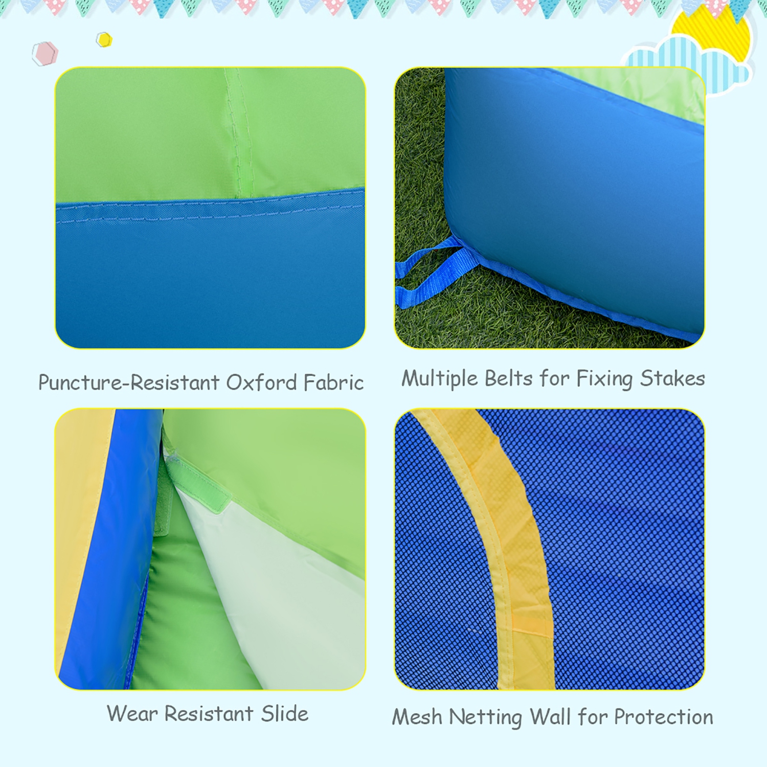 Château sauteur gonflable pour enfants Bounce House de Costway