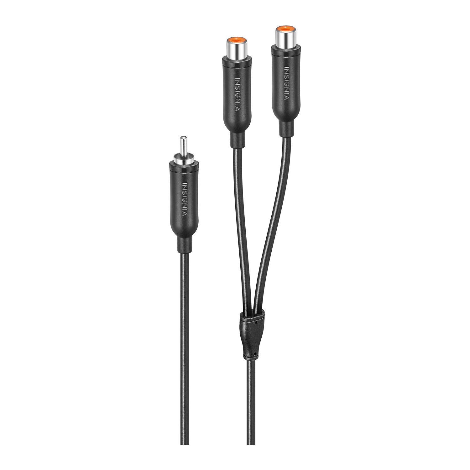 Insignia 0.16m (6 in) RCA Male to 2-Female Cable Splitter