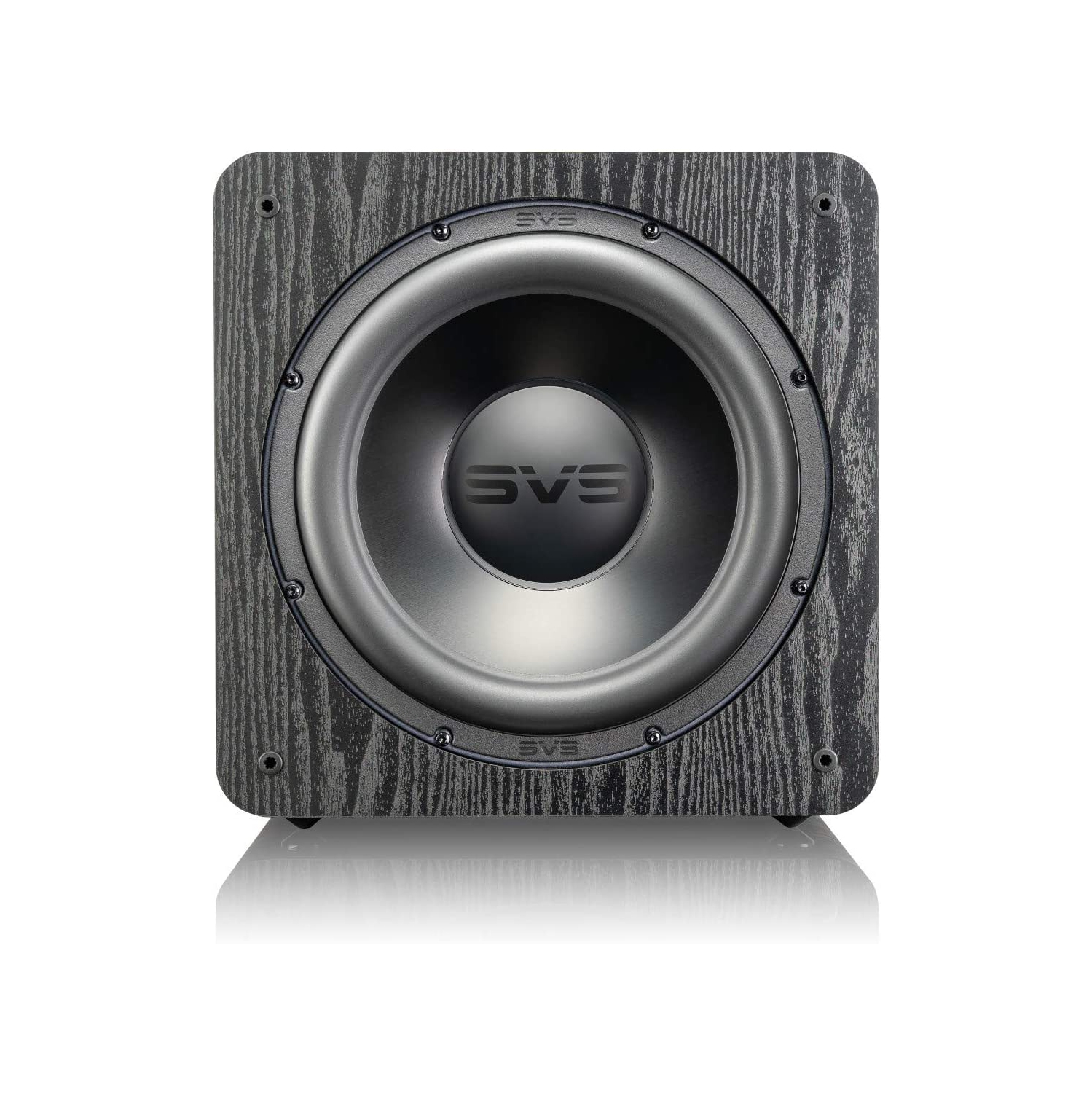 SVS SB-2000 PRO 12-Inch Sealed Box Subwoofer with Sledge STA-550D Amp BLACK ASH