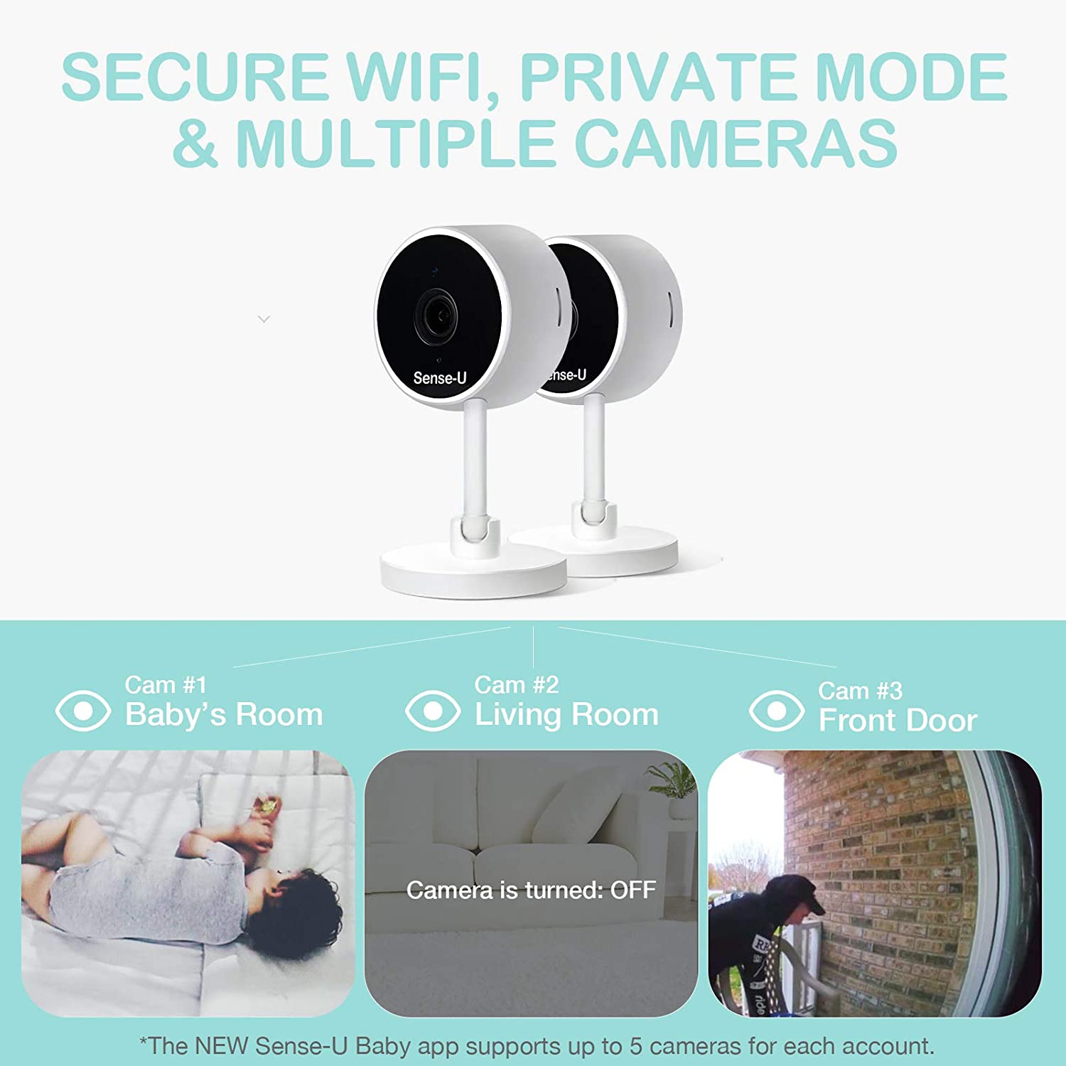 sense u baby monitor battery