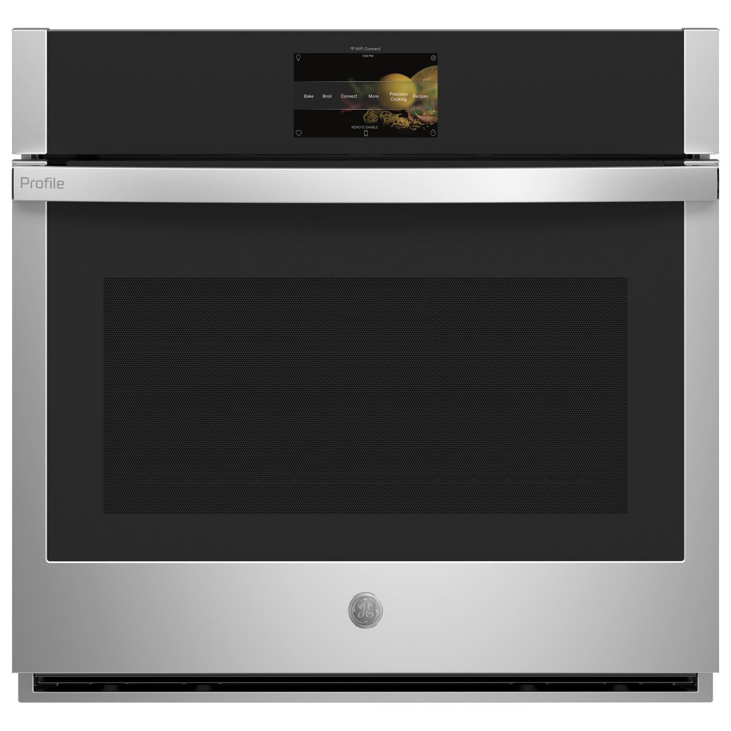 GE Profile 30" 5 Cu. Ft. True Convection Electric Wall Oven - Stainless Steel