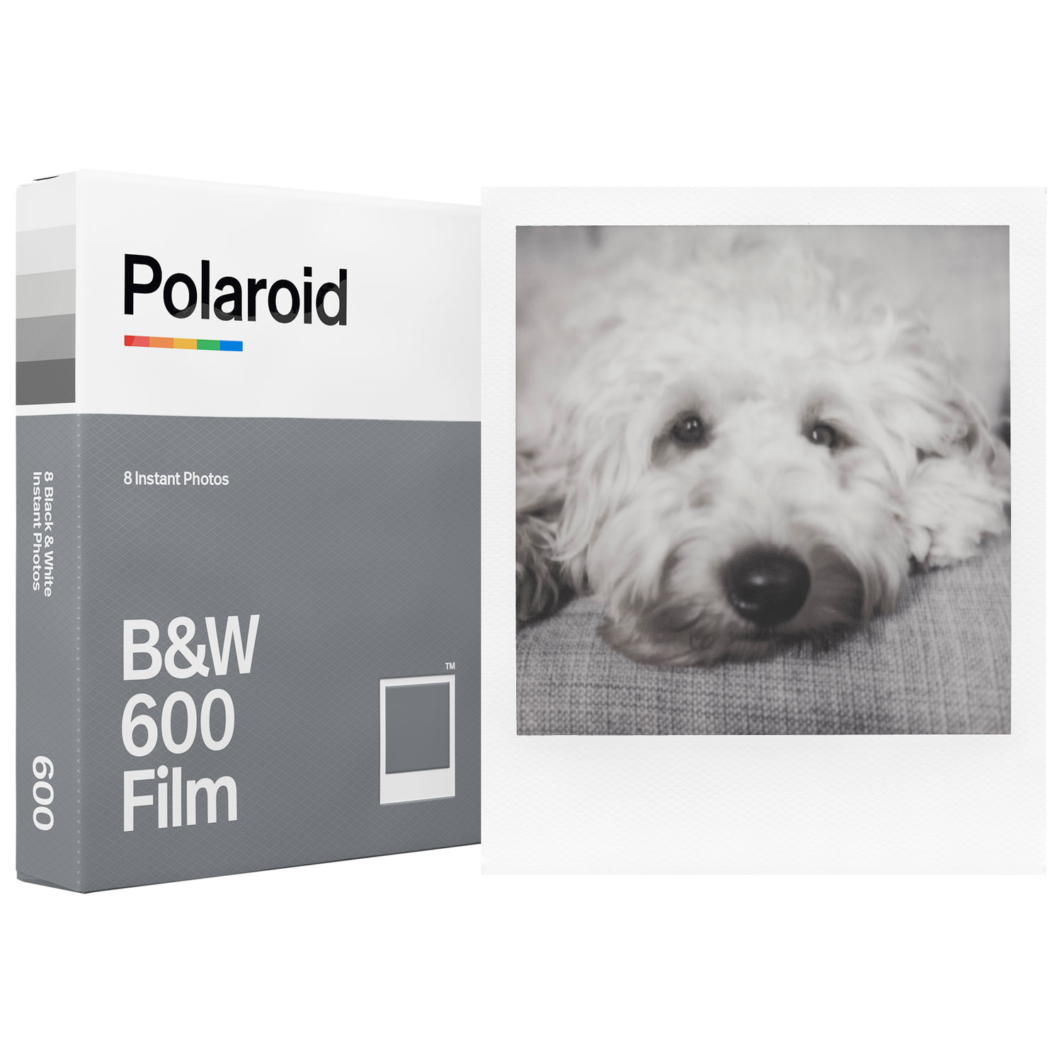 Polaroid Originals B&W i-Type/600 Film - 8-Pack