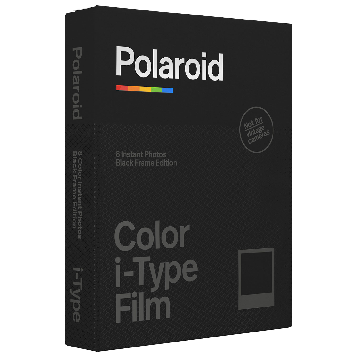 Polaroid Classic Colour i-Type Film - Black Frame - 8-Pack