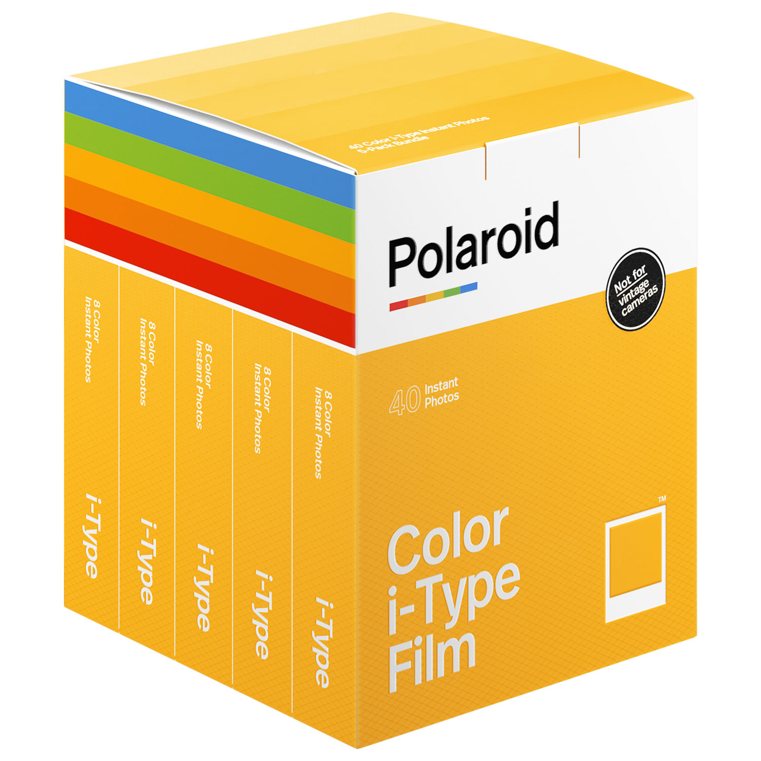 Polaroid Originals Colour i-Type Film - 40-Pack