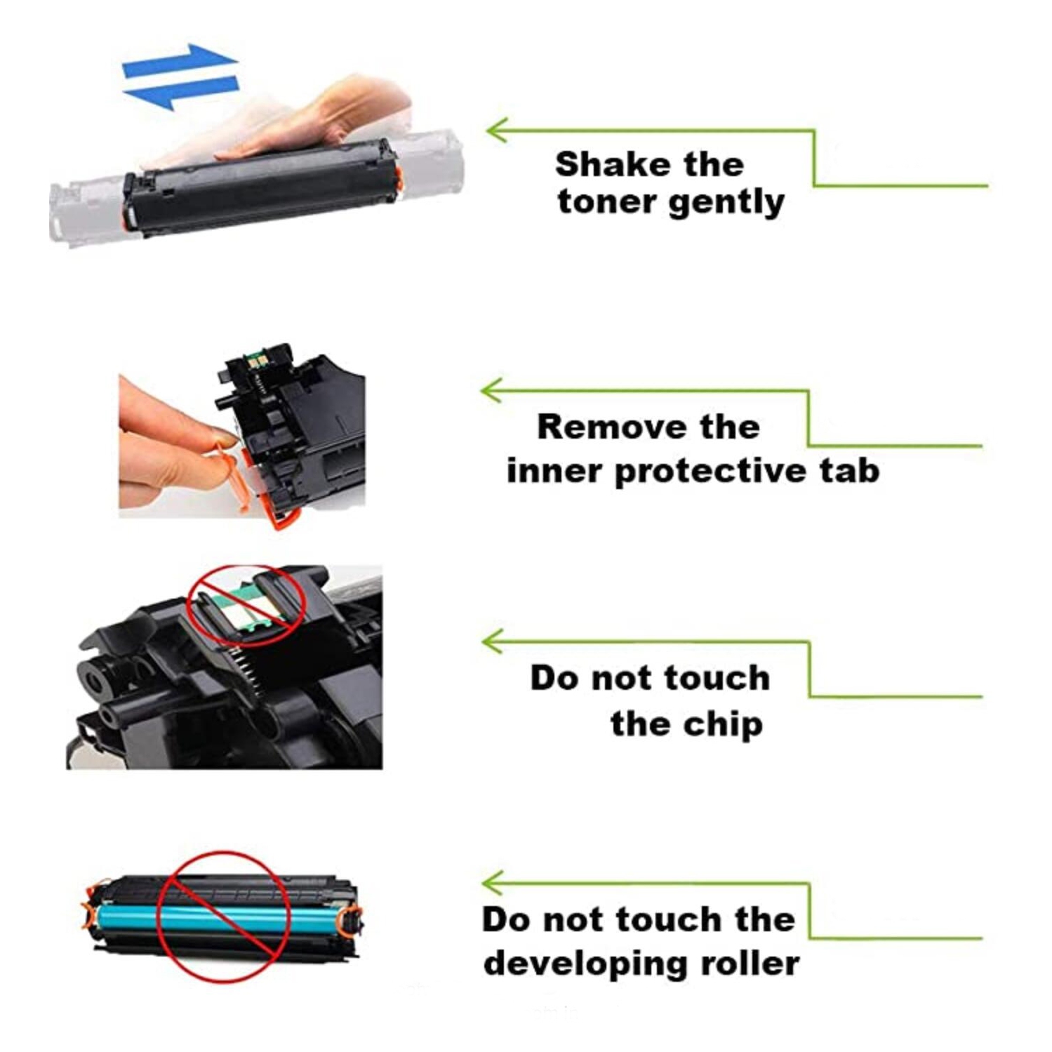 Ultra Toner™ 4 COLORS COMBO - Remanufactured HP 650A BK/M/Y/C Toner Cartridge!