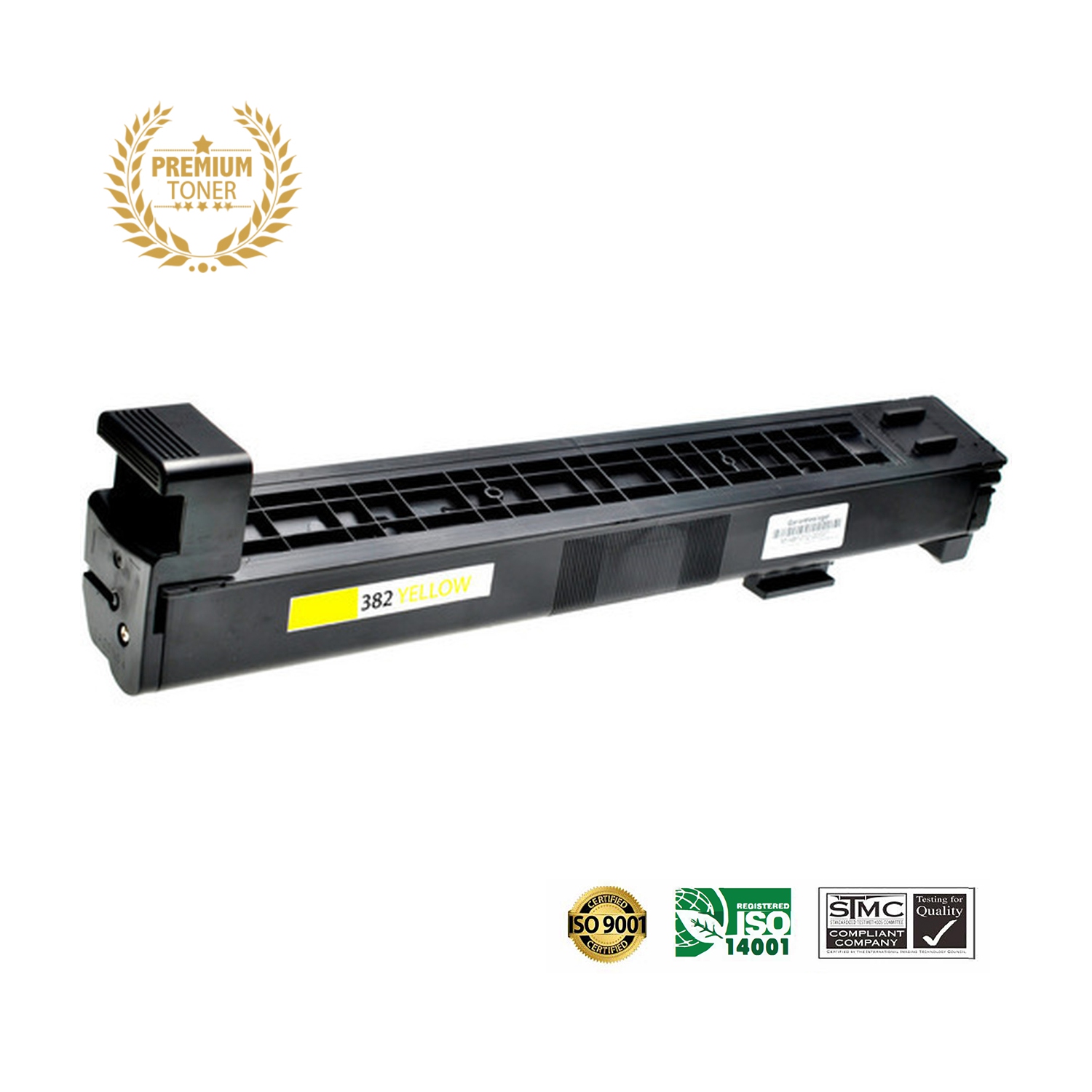 Ultra Toner™ Superior HP 824A (CB382A) Yellow Toner Cartridge Premium Quality！