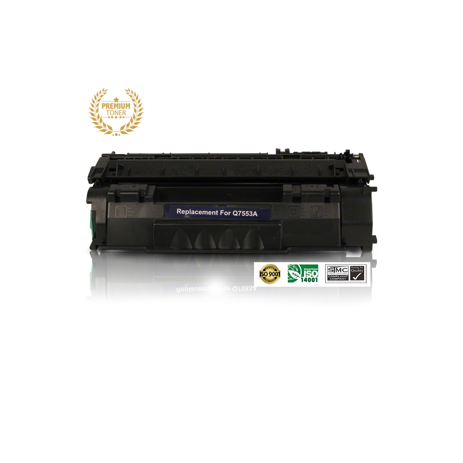 Ultra Toner™ Superior HP 53A (Q7553A) Black Toner Cartridge Premium Quality！