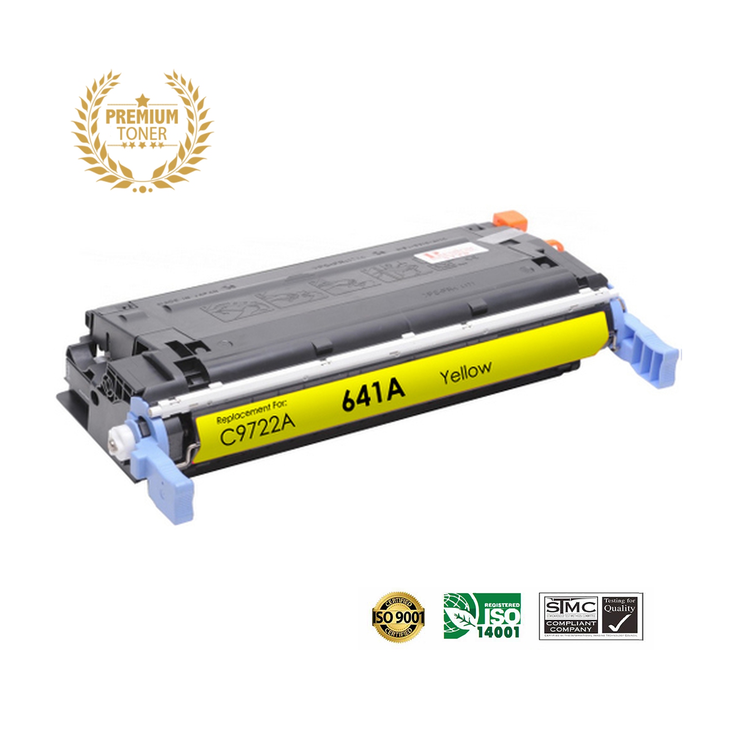 Ultra Toner™ Superior HP 641A Yellow Toner Cartridge Premium Quality！