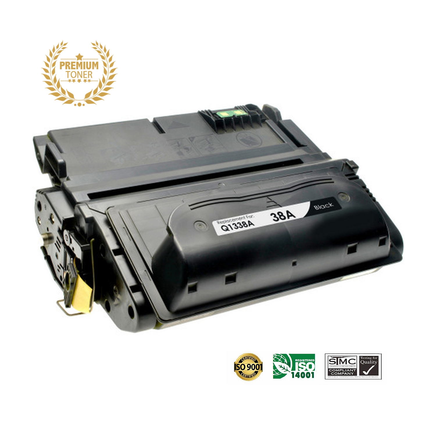 Ultra Toner™ Superior HP 38A Black Toner Cartridge Premium Quality！