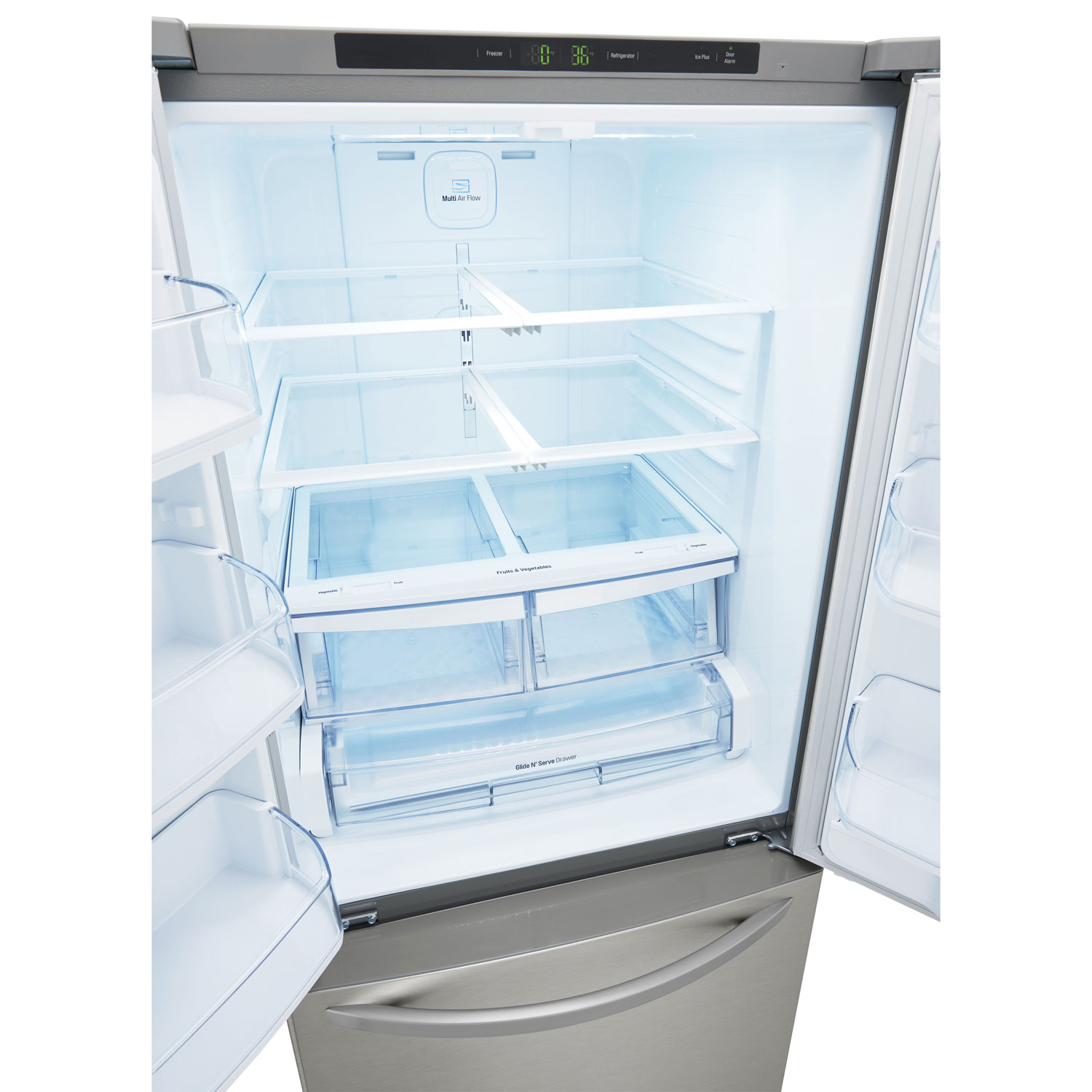 LG 30" 21.8 Cu. Ft. French Door Refrigerator - Stainless Steel