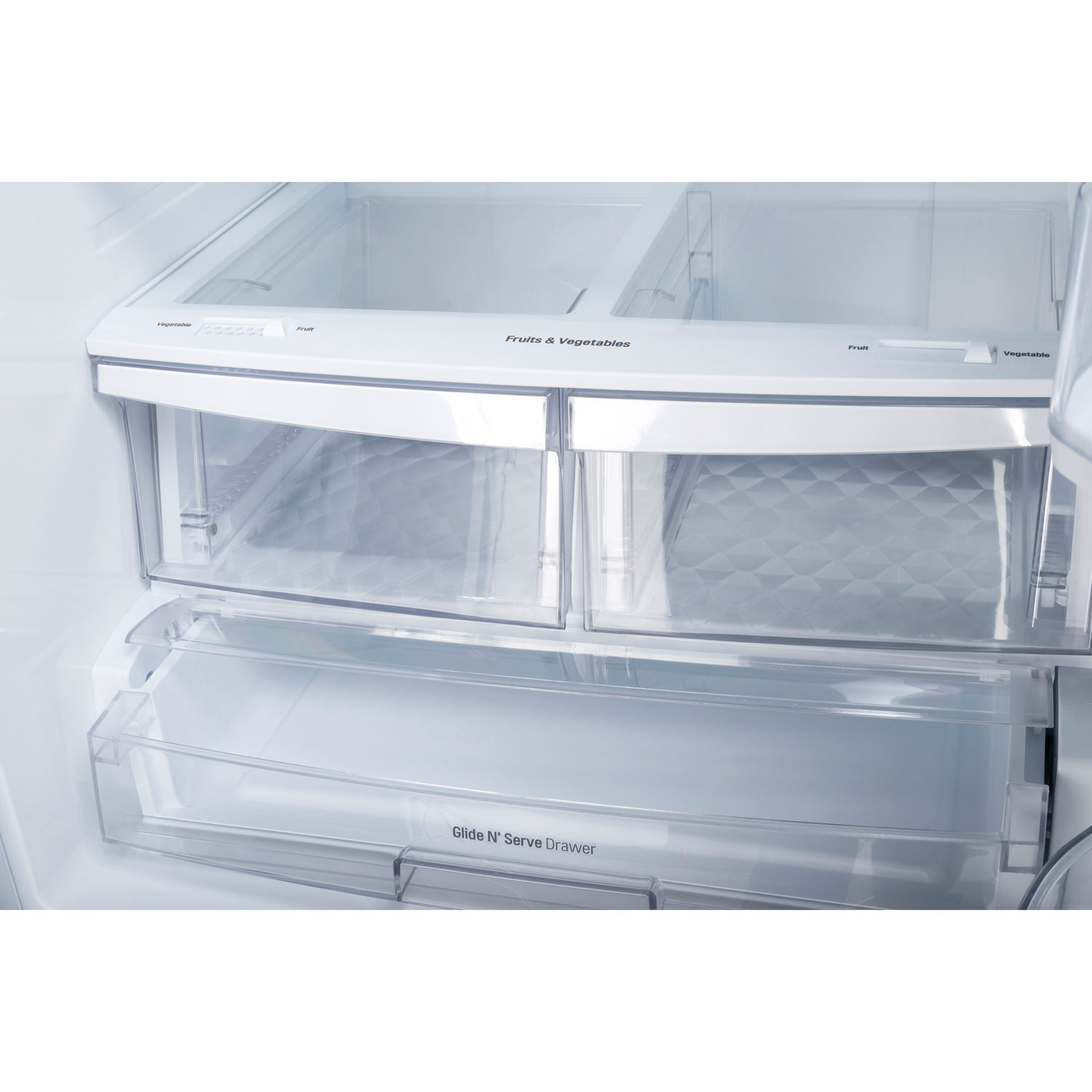 Réfrigérateur à deux portes de 21,8 pi³ et 30 po de LG - Blanc