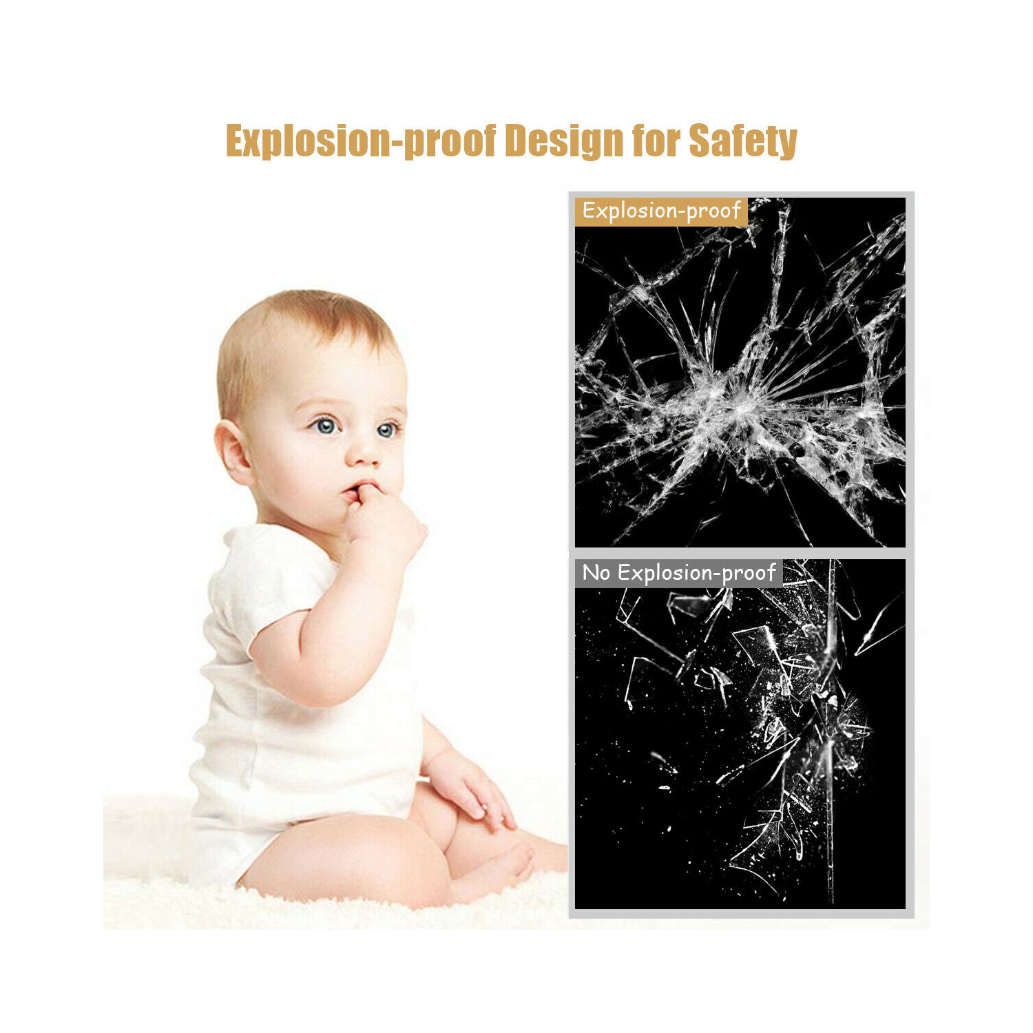 Gymax 27.5'' Modern Metal Wall-Mounted Round Mirror for Bathroom Entryway Gold