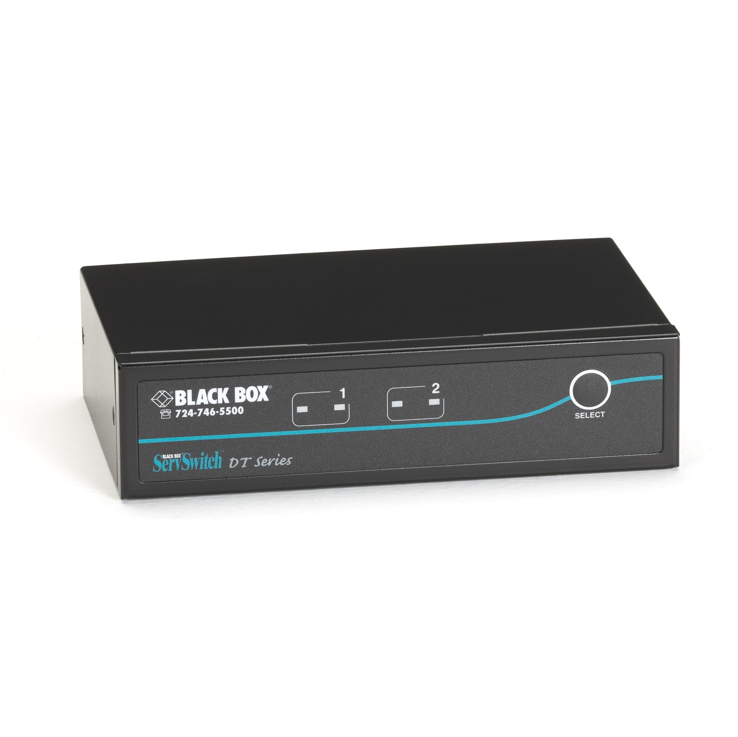 Black Box DT Series 2-Port Desktop KVM Switch