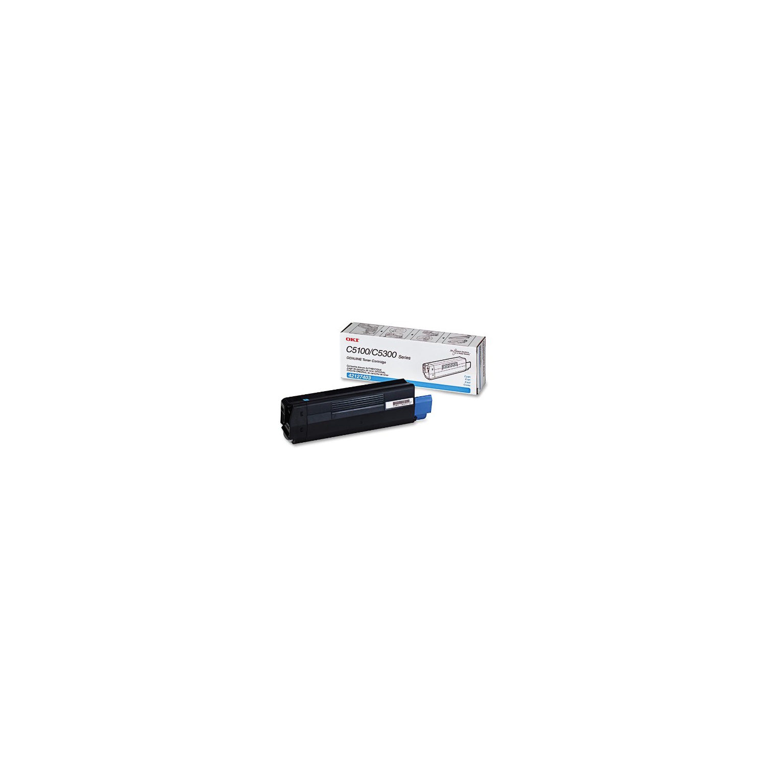 Okidata 42127403 Laserjet Printer Tonner Cartridge