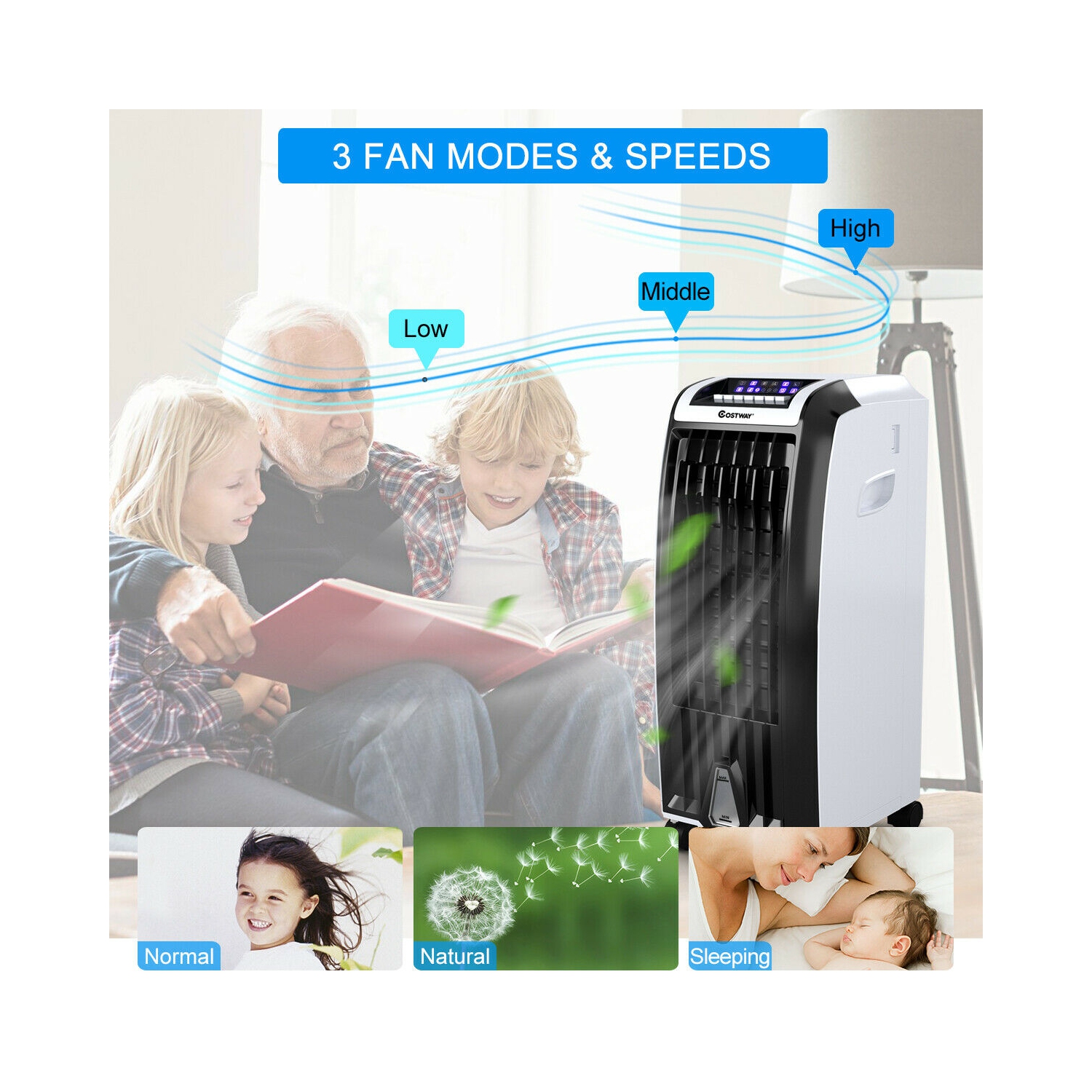 Rafraîchisseur d’air portable