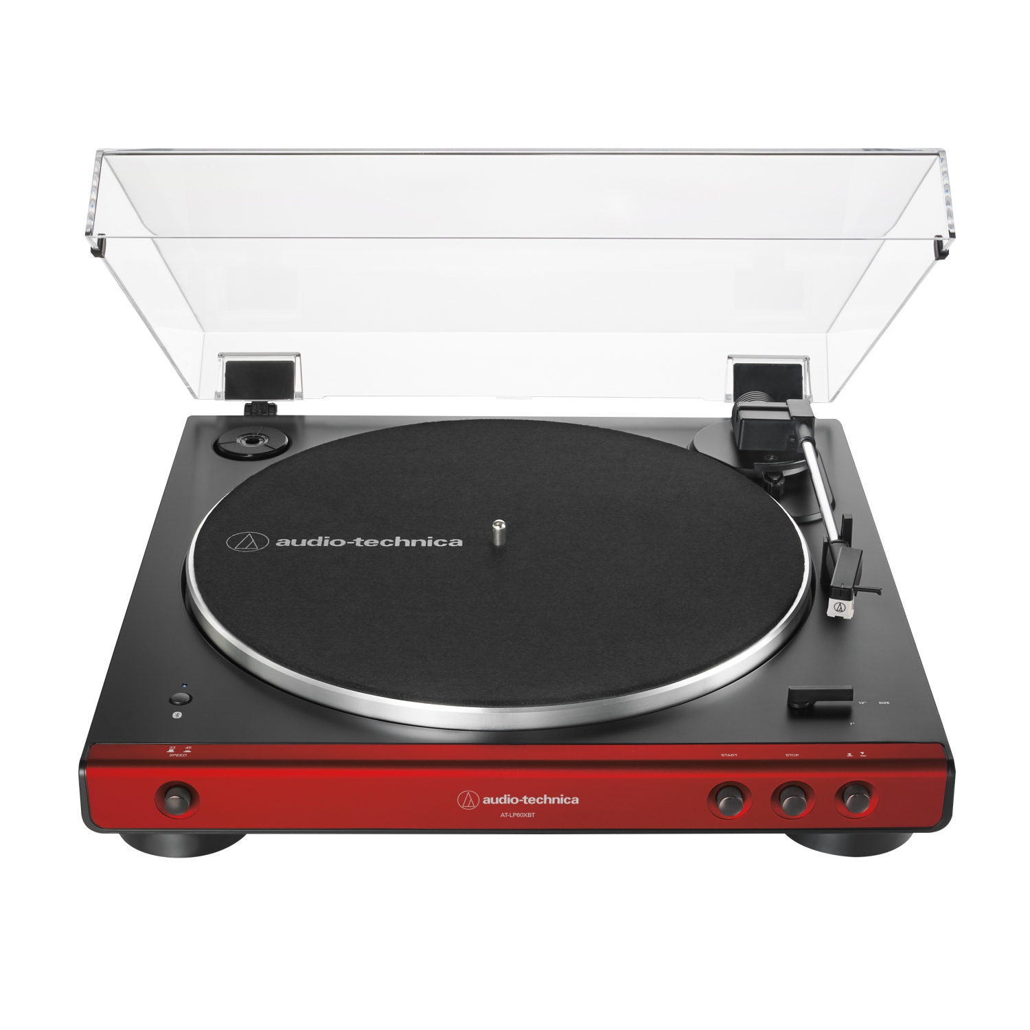 Refurbished (Excellent) - Audio Technica AT-LP60XBT- RED - Bluetooth®