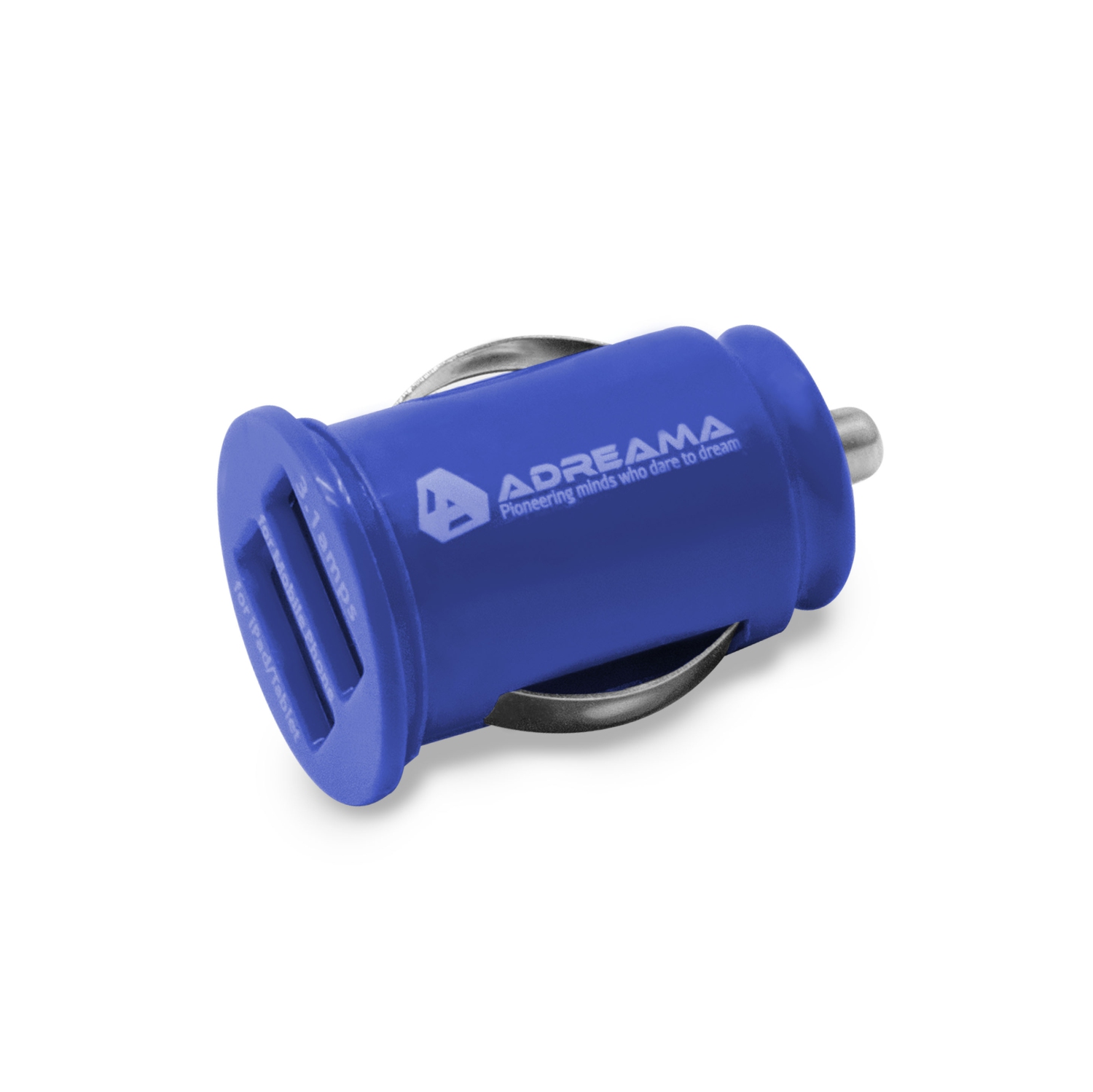 Adreama 2 Port Car Charger - Blue