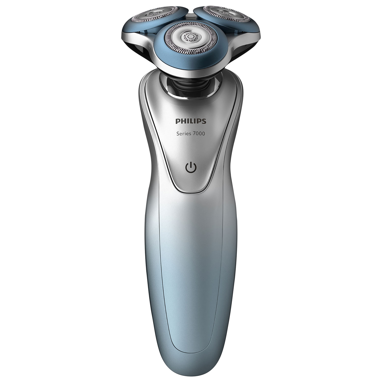 Philips Series 7000 Wet/Dry Cordless Rotary Shaver (S7910/16) - Light Blue