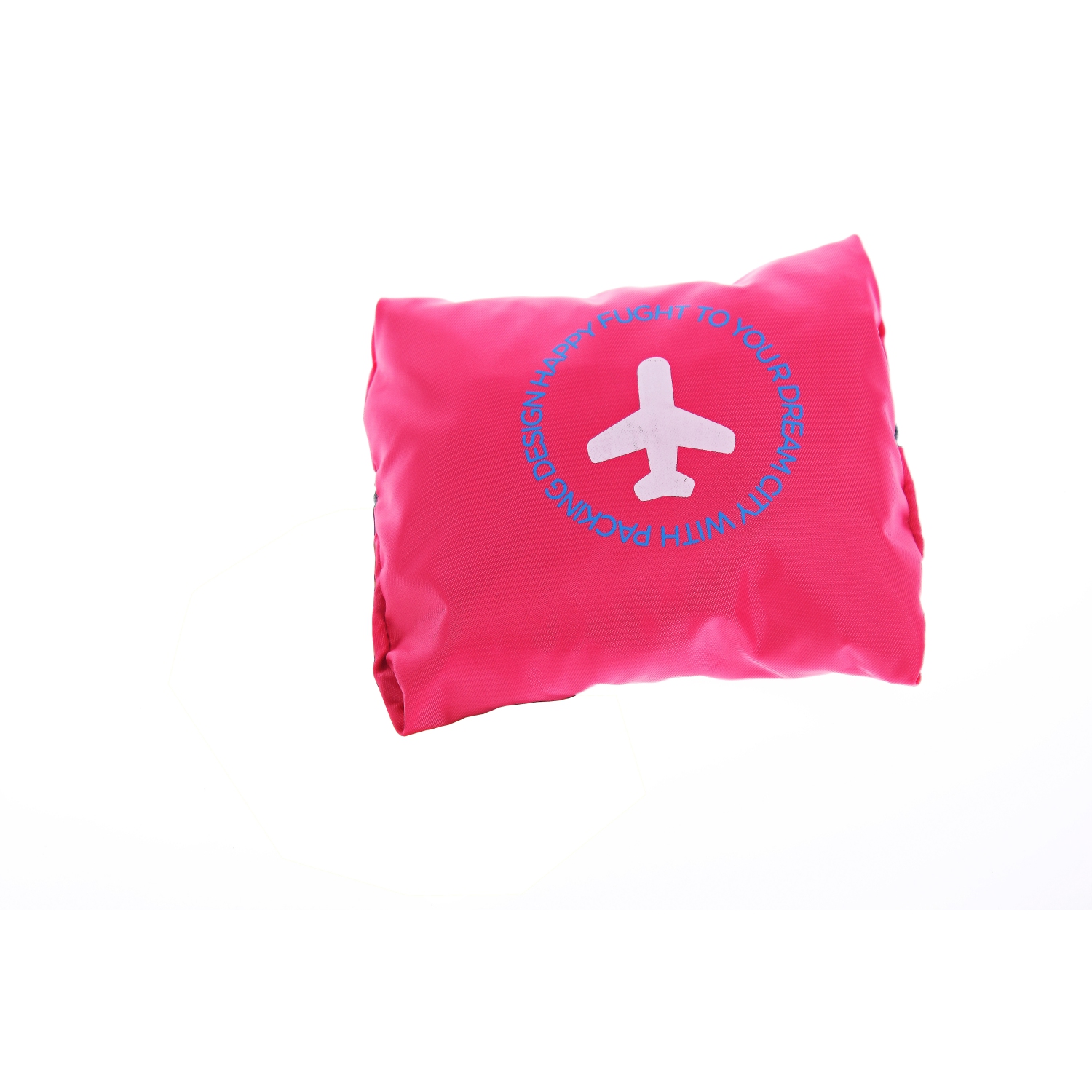 Stimula Lifestyle - Foldable Compact Collapsible Waterproof Travel Backpack Bag for Luggage Suitcase 32 Litres Grey Pink Carry On compatible with