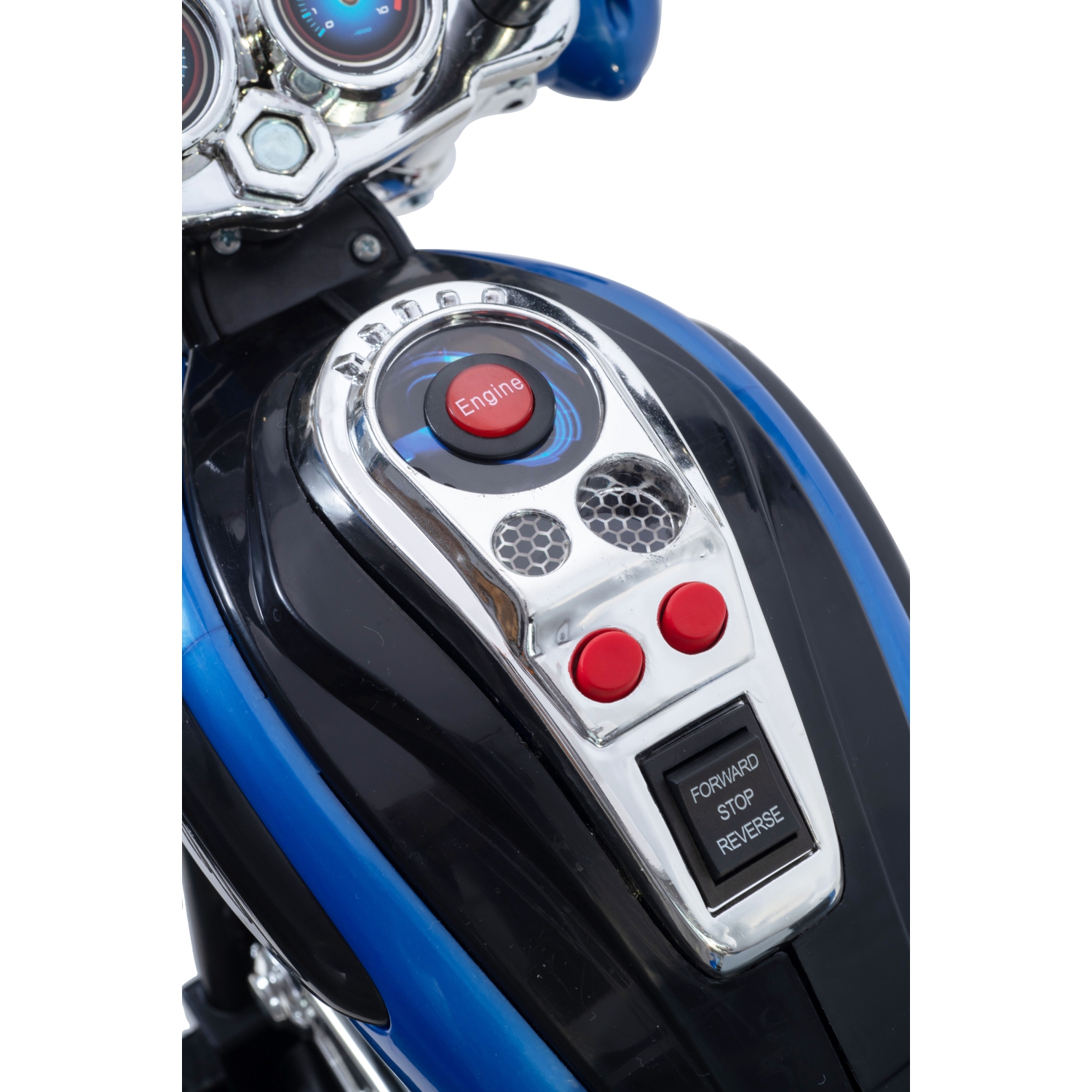 DTI Direct Chopper Style Electric Ride on Motorcycle For Kids, 3 wheels, 6 Volt Battery