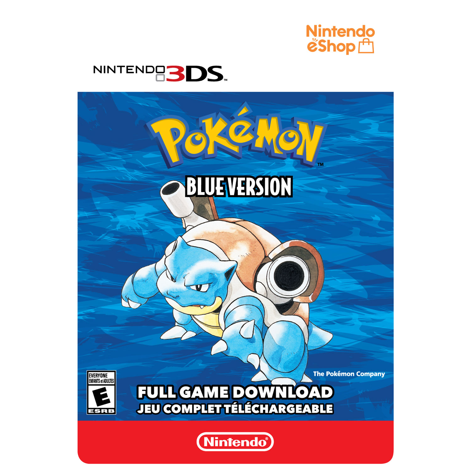 pokemon blue nintendo 3ds