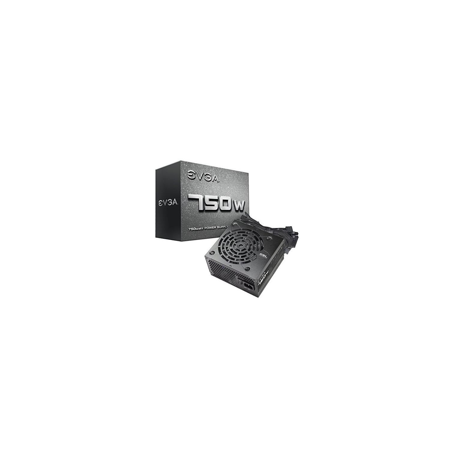 EVGA 750 N1, 750W, 2 Year Warranty, Power Supply 100-N1-0750-L1
