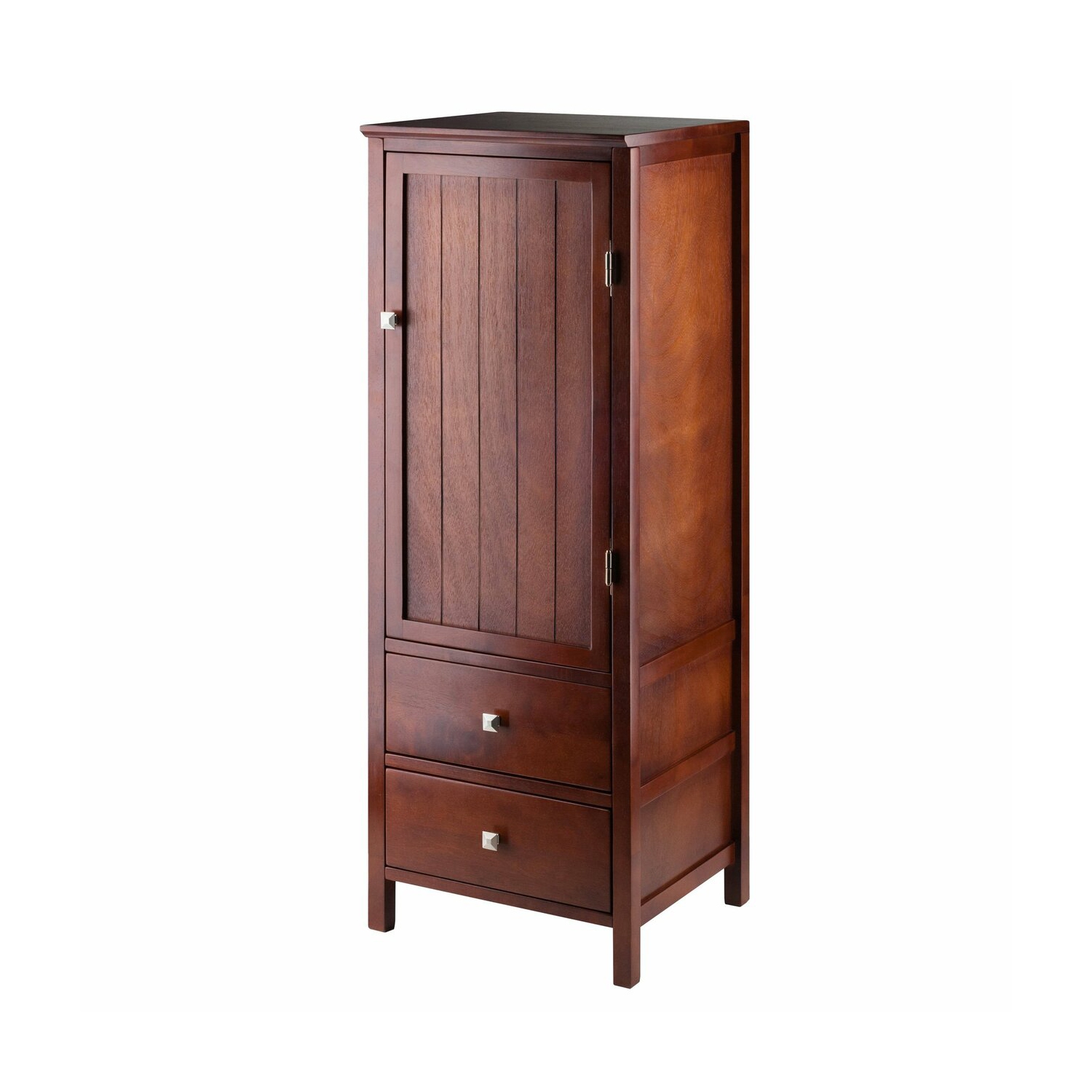 TarruBoutique Brooke Jelly 2-Drawer Cupboard, Walnut