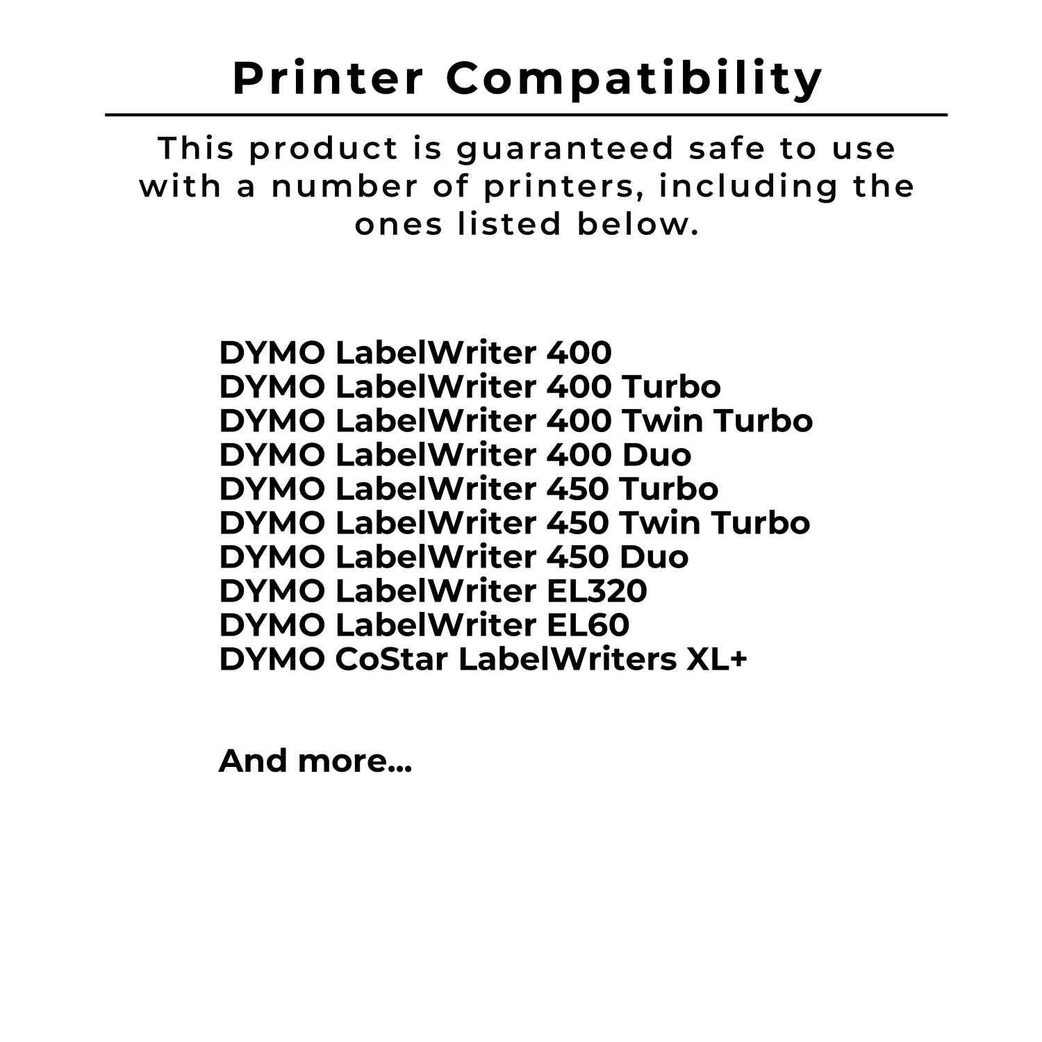 Zoomtoner Compatible DYMO 30332 Multipurpose Label Rolls - 1" x 1" 750 Labels Per Roll