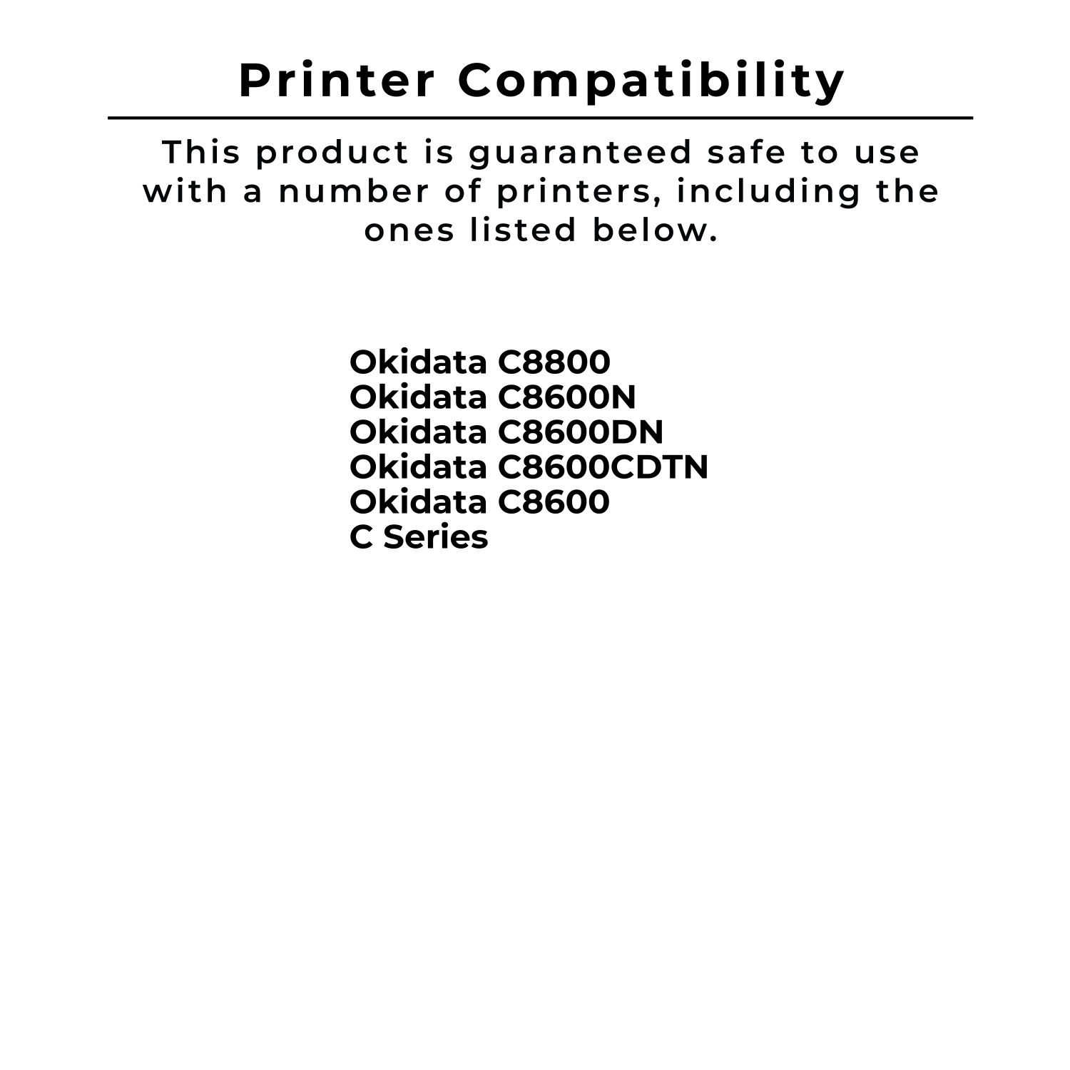 Zoomtoner Compatible OKIDATA C8600 / C8800 SET Laser Toner Cartridge Black Cyan Yellow Magenta