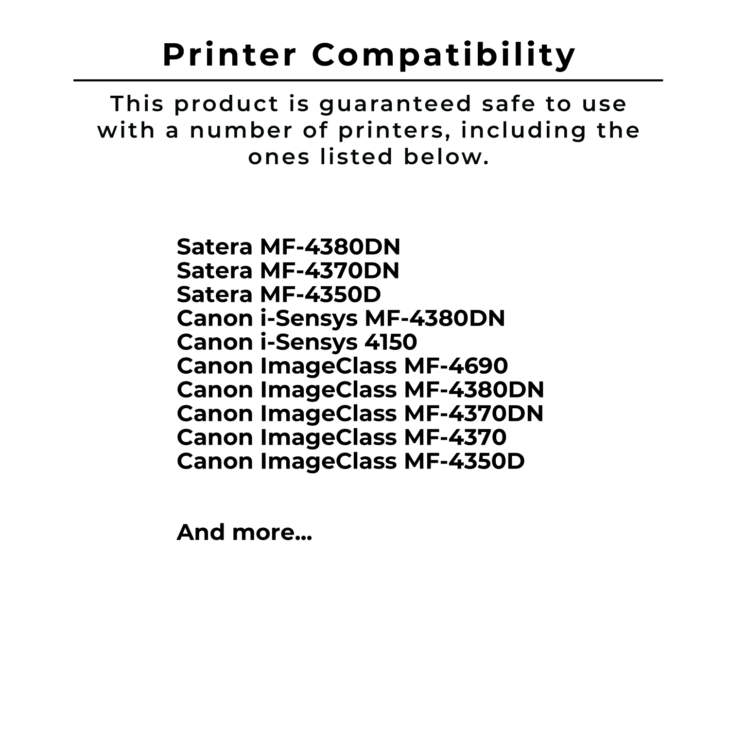 ~toute nouvelle cartouche d’encre en poudre pour imprimante laser originale CANON 104