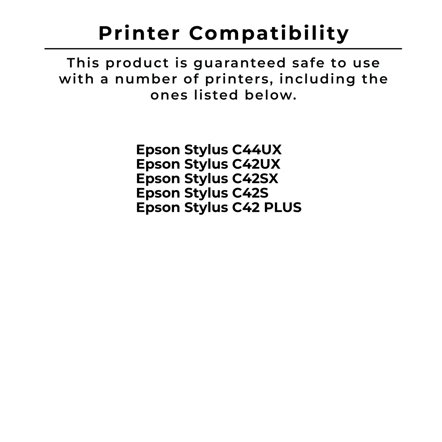 ~Brand New Original EPSON T036201 Ink / Inkjet Cartridge Black