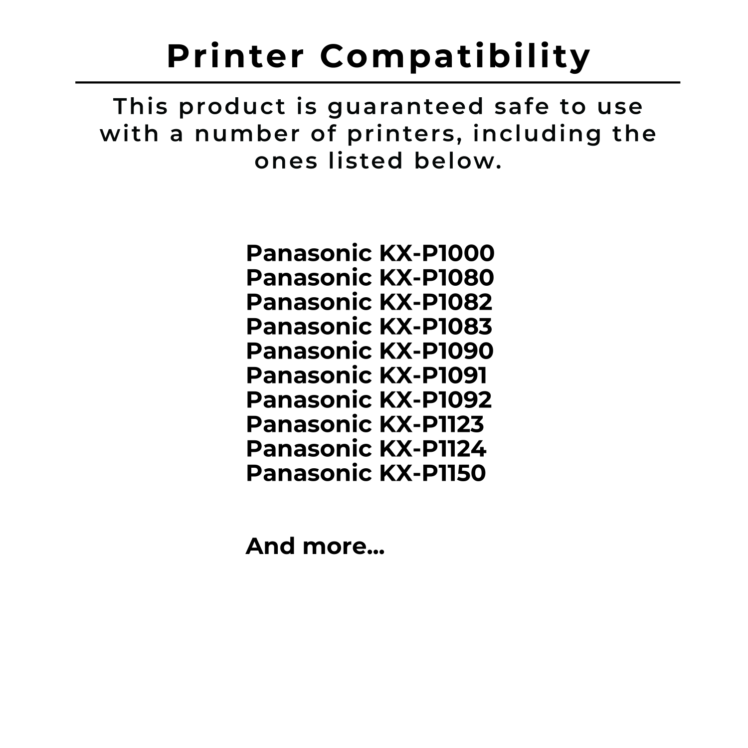~Brand New Original PANASONIC KX-P145 Ribbon Cartridge